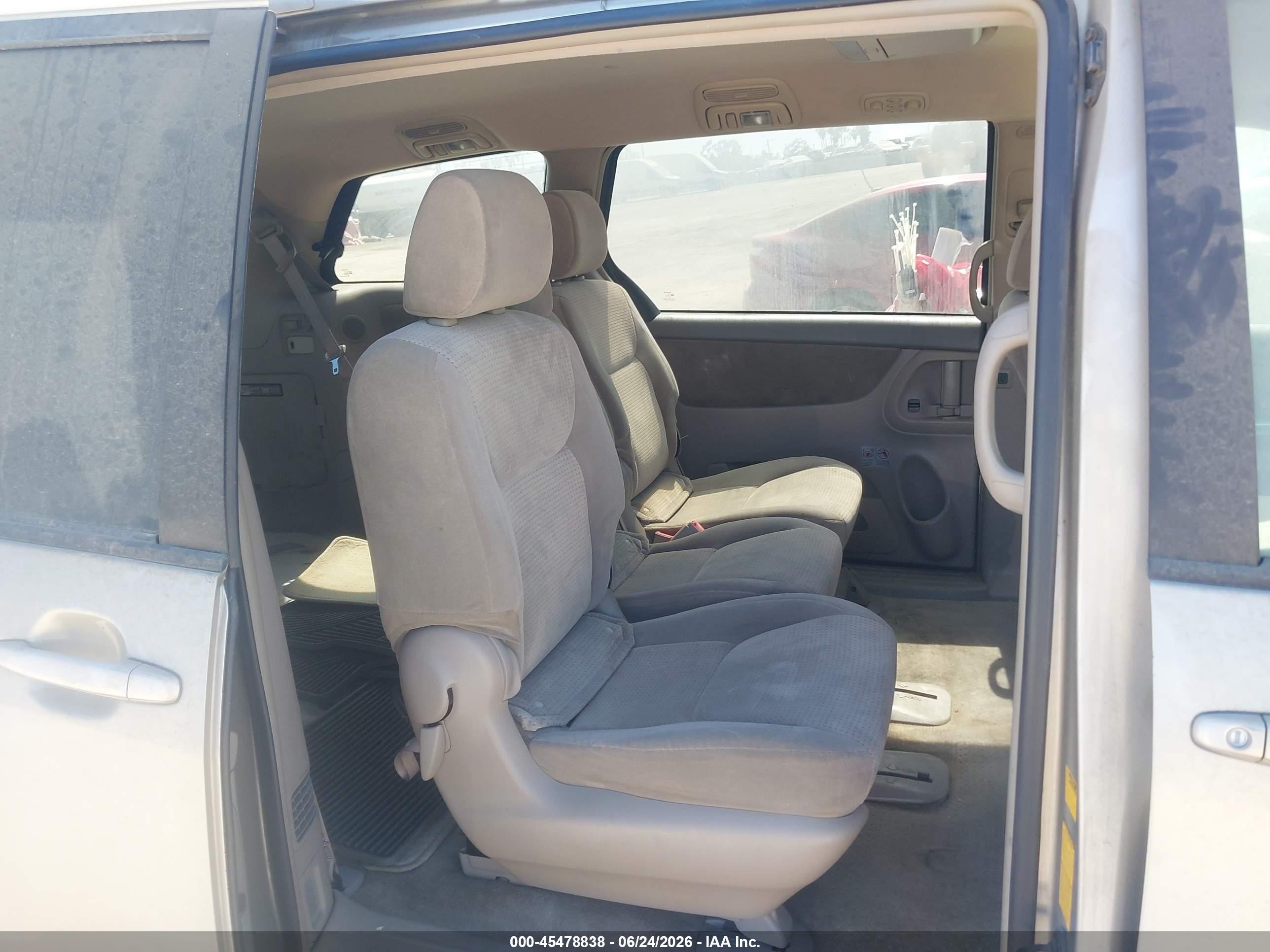 2007 Toyota Sienna Le Gold vin: 5TDZK23C67S076509