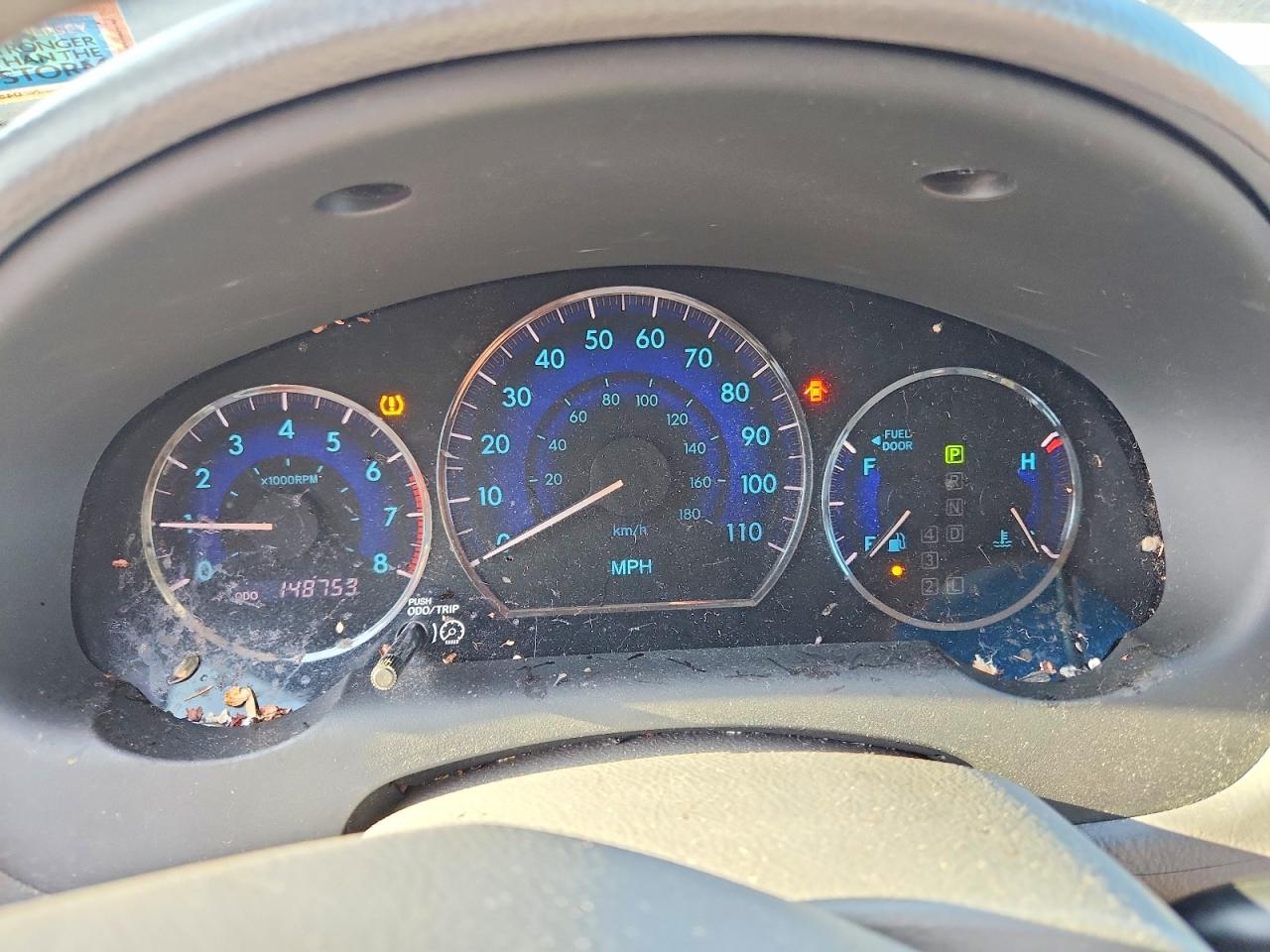 2008 Toyota Sienna Le 7-passenger Charcoal vin: 5TDZK23C68S111793