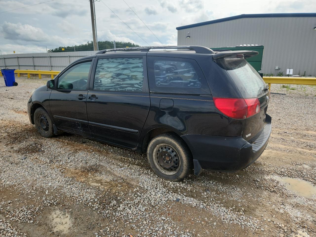 2008 Toyota Sienna Ce 7-passenger Black vin: 5TDZK23C68S191743