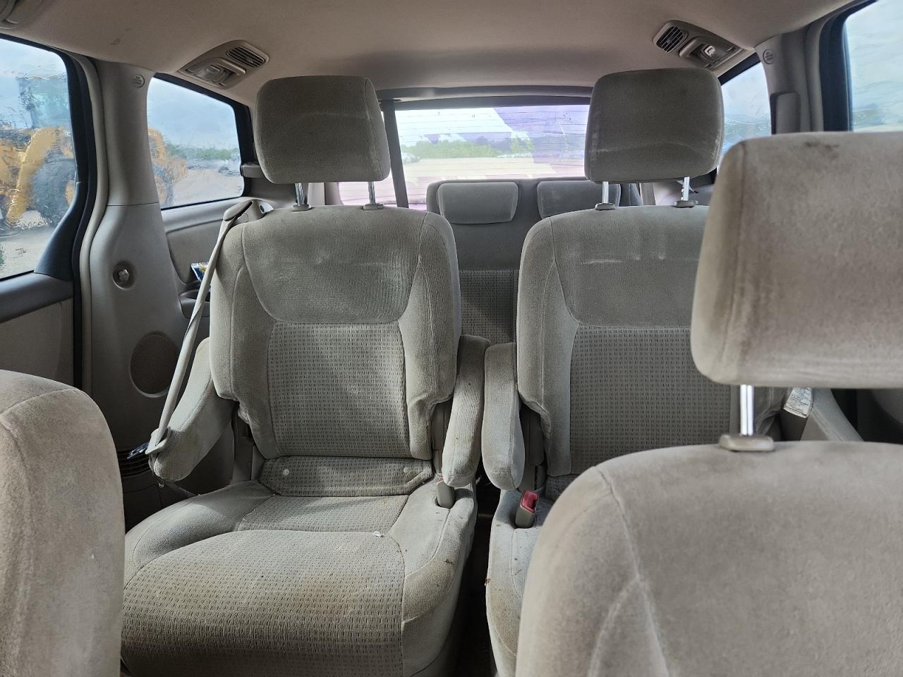 2008 Toyota Sienna Ce 7-passenger Black vin: 5TDZK23C68S191743