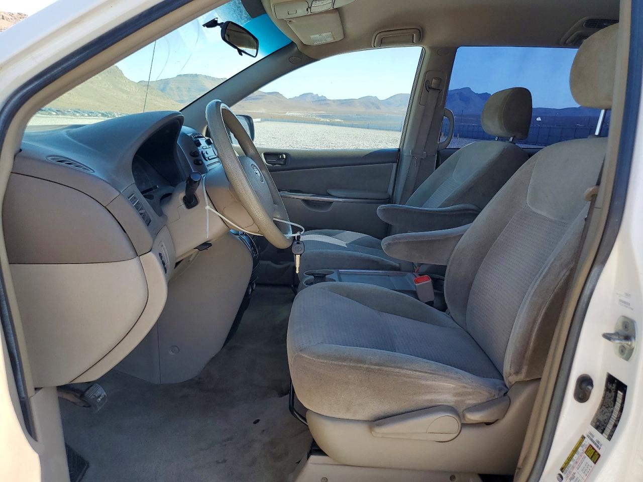 2008 Toyota Sienna Ce 8-passenger Белый vin: 5TDZK23C68S197848