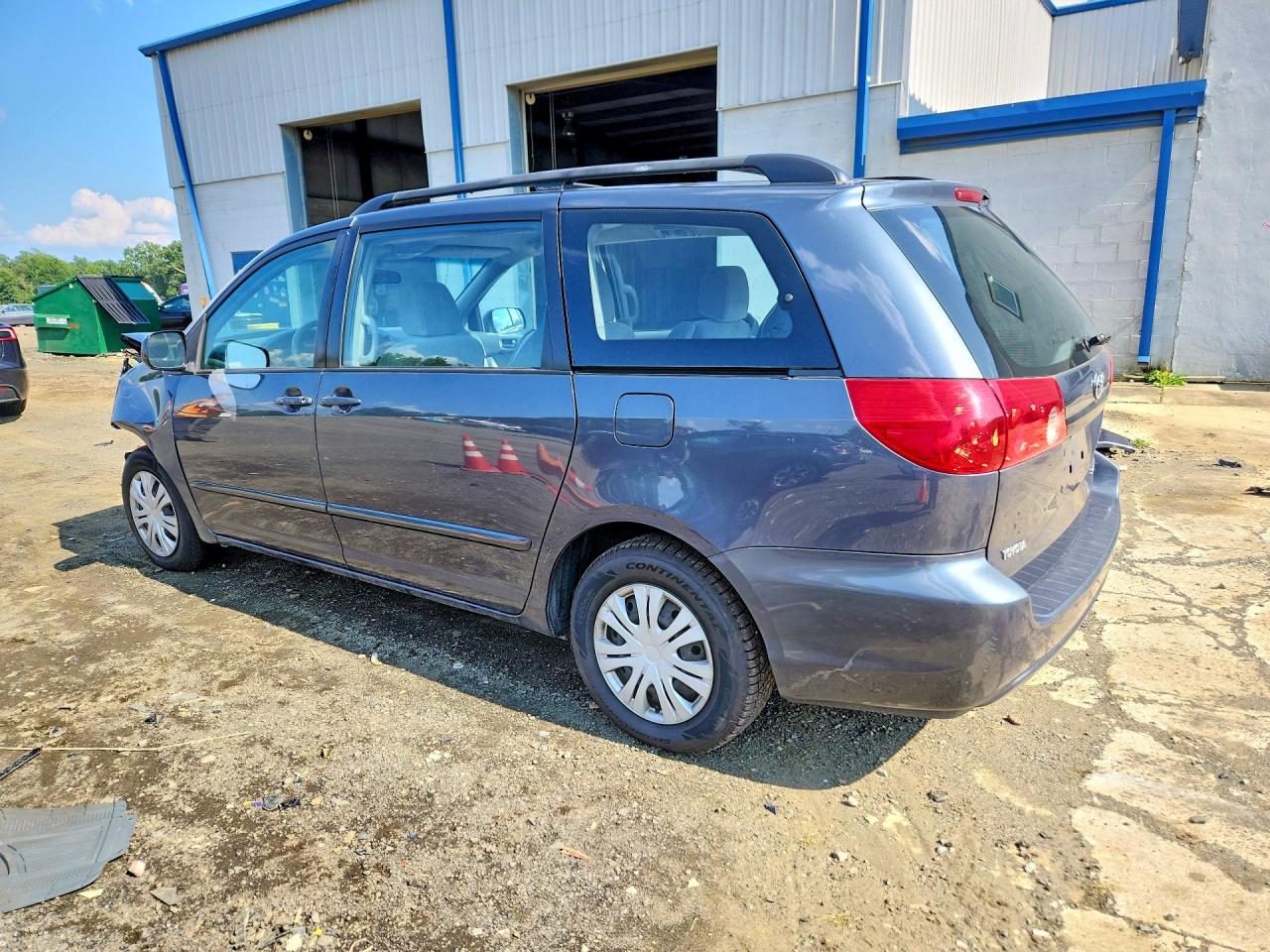 2009 Toyota Sienna Ce 7-passenger Синий vin: 5TDZK23C69S232132