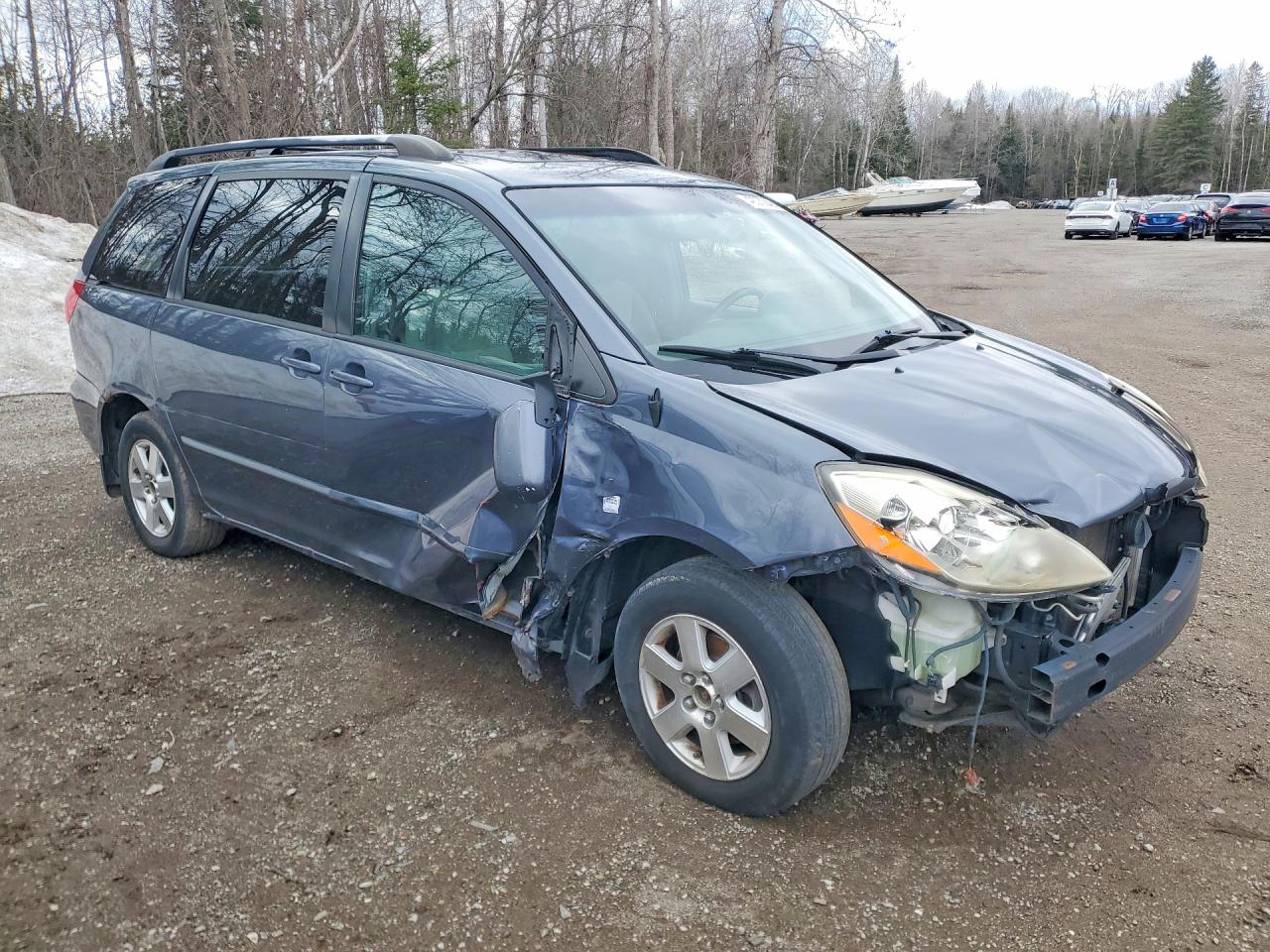 2009 Toyota Sienna Ce 7-passenger Gray vin: 5TDZK23C69S234592