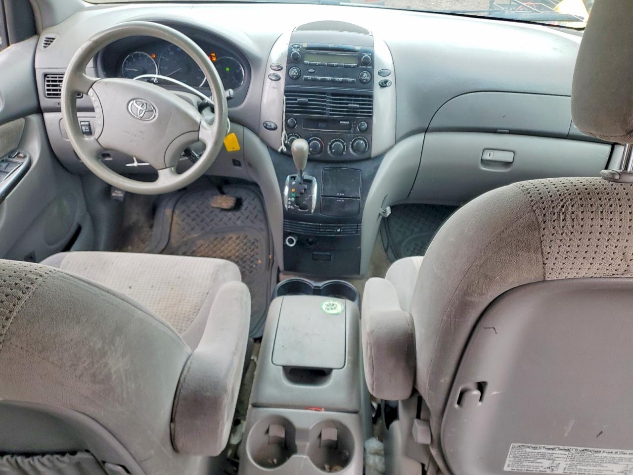 2009 Toyota Sienna Ce 7-passenger Gray vin: 5TDZK23C69S234592