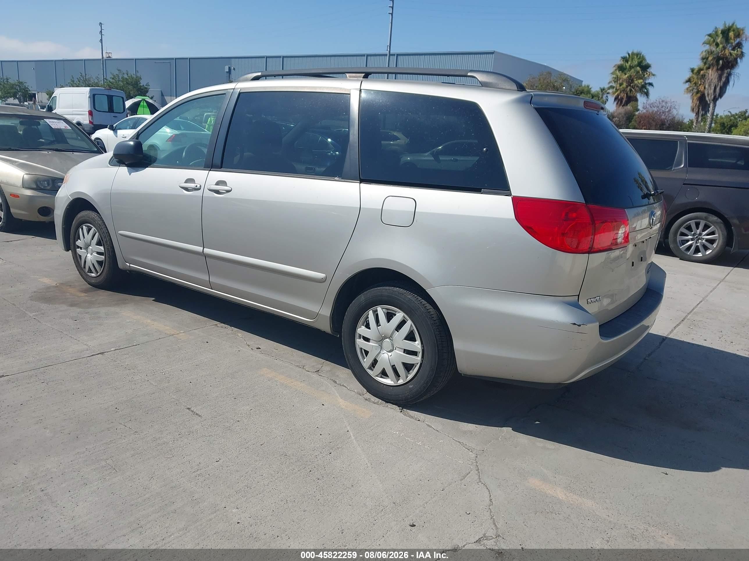 2009 Toyota Sienna Le Gold vin: 5TDZK23C69S265020