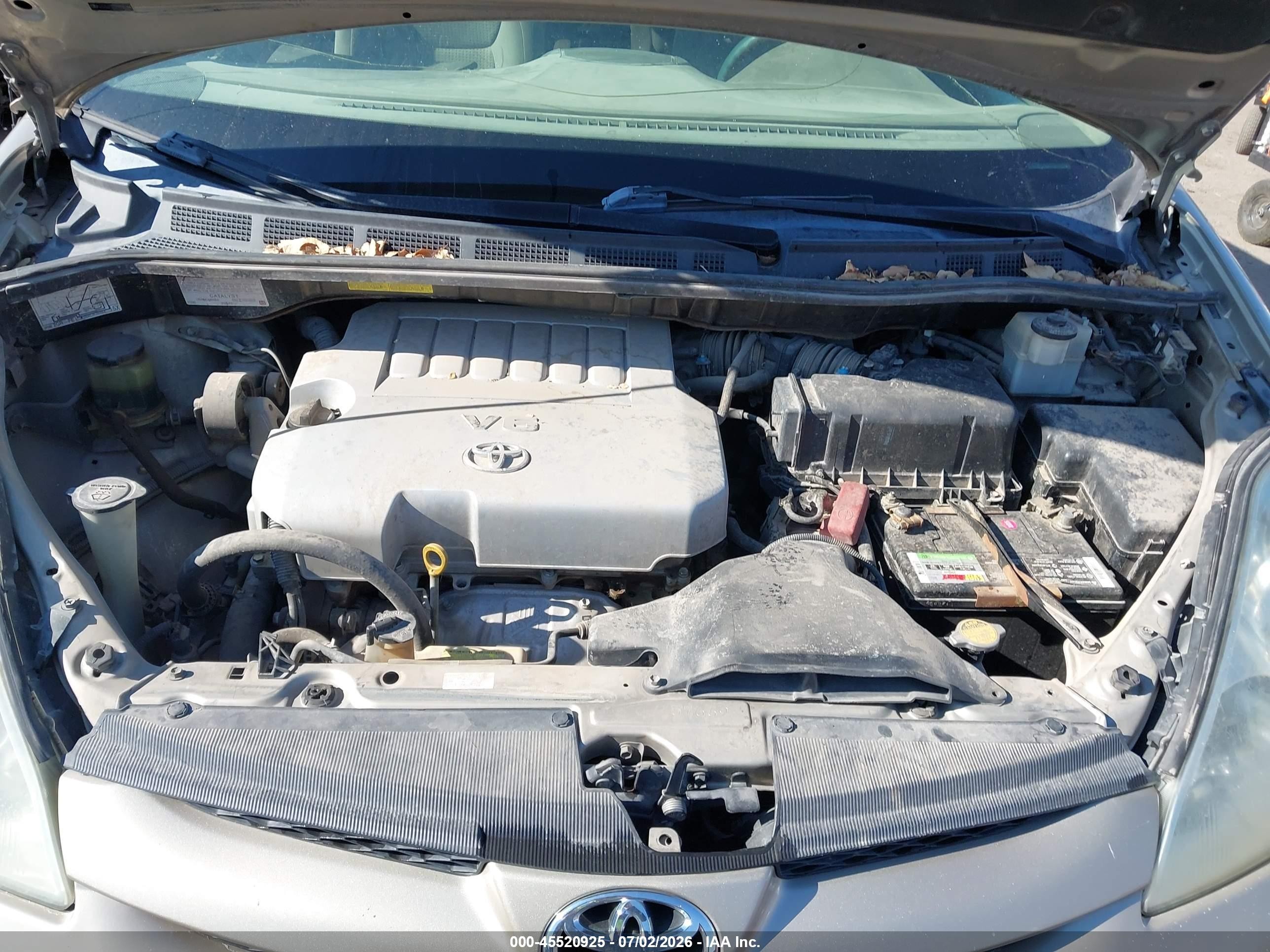 2007 Toyota Sienna Le Tan vin: 5TDZK23C77S000264