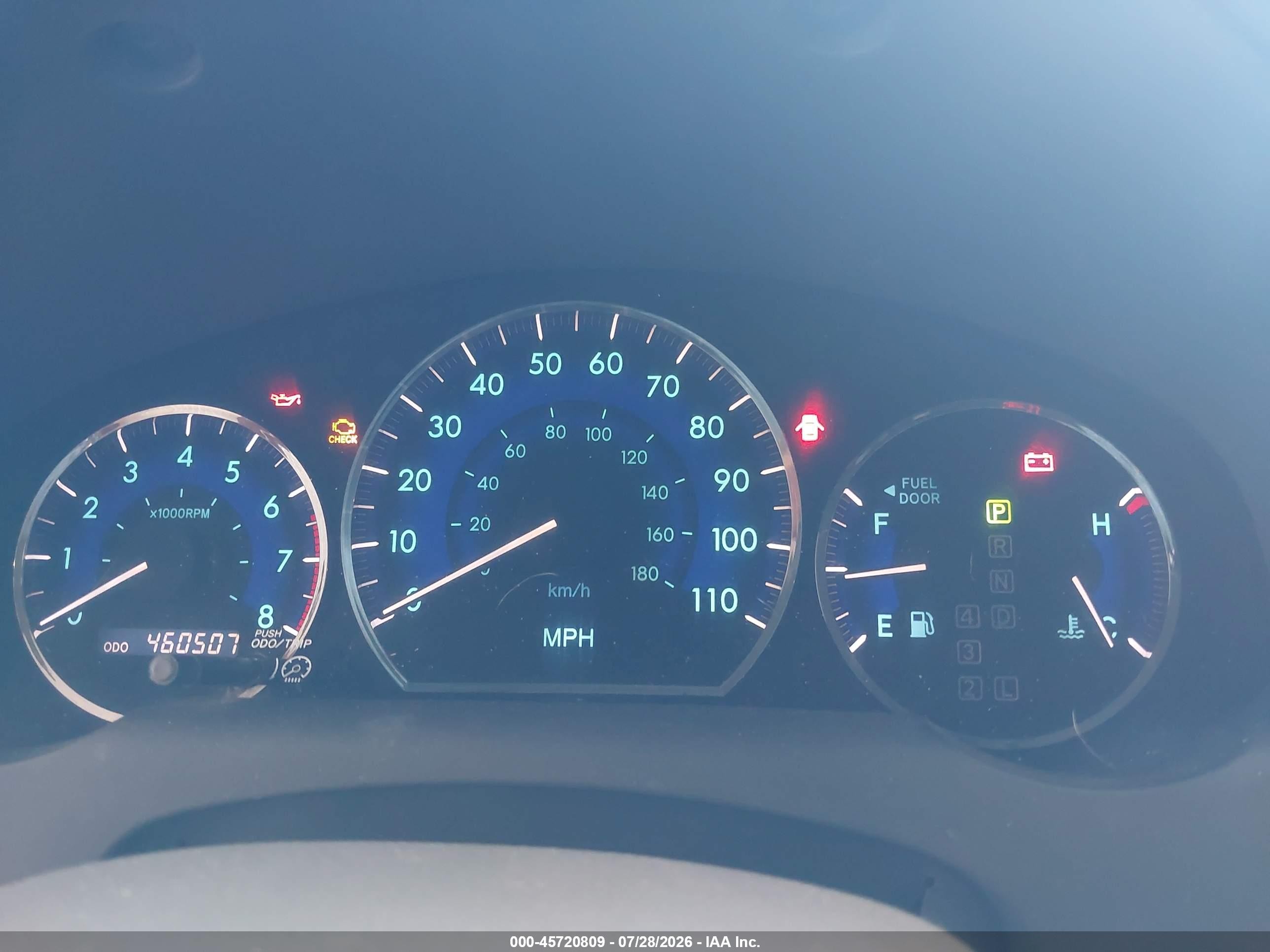 2007 Toyota Sienna Le Light Blue vin: 5TDZK23C77S040943