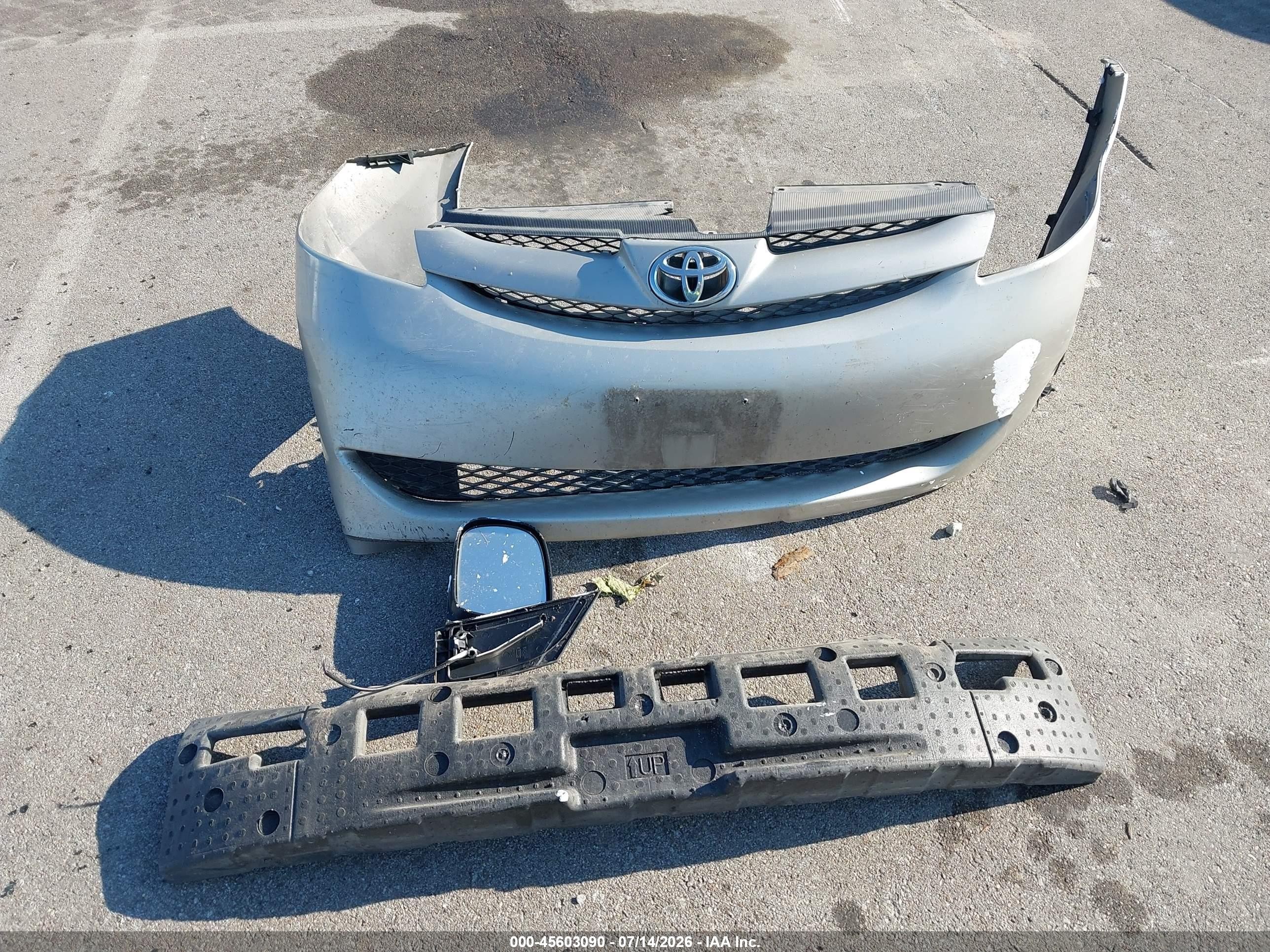 2007 Toyota Sienna Ce Silver vin: 5TDZK23C77S053420