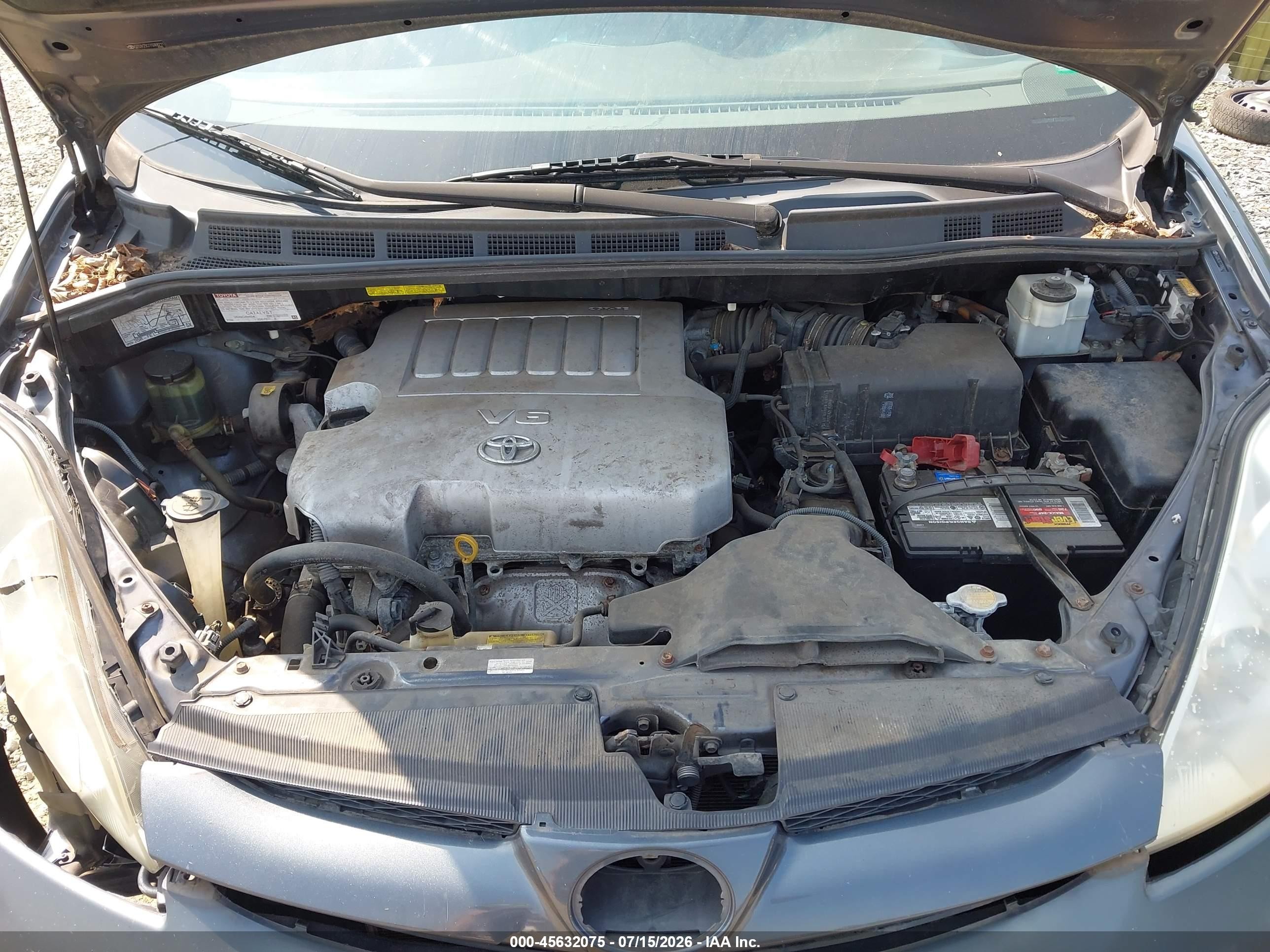 2007 Toyota Sienna Ce Gray vin: 5TDZK23C77S068211