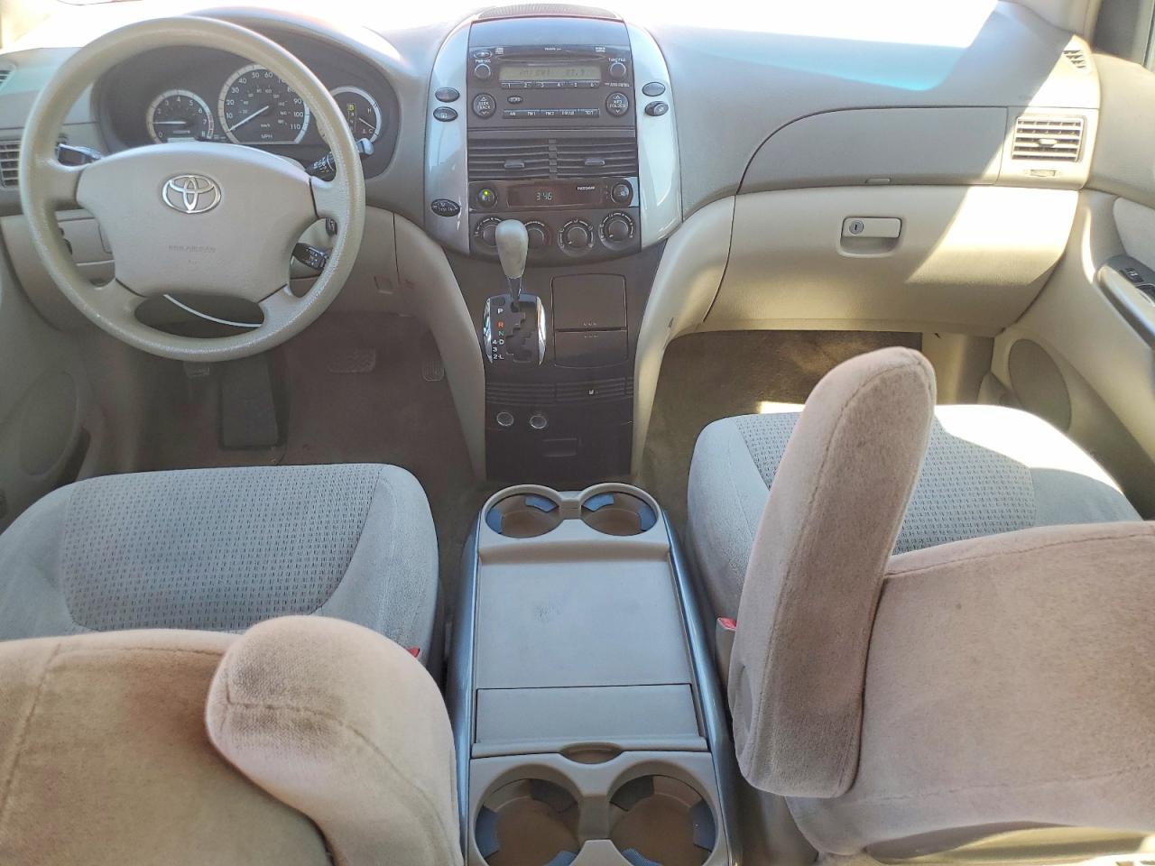 2007 Toyota Sienna Ce 7-passenger Бордовый vin: 5TDZK23C77S074798
