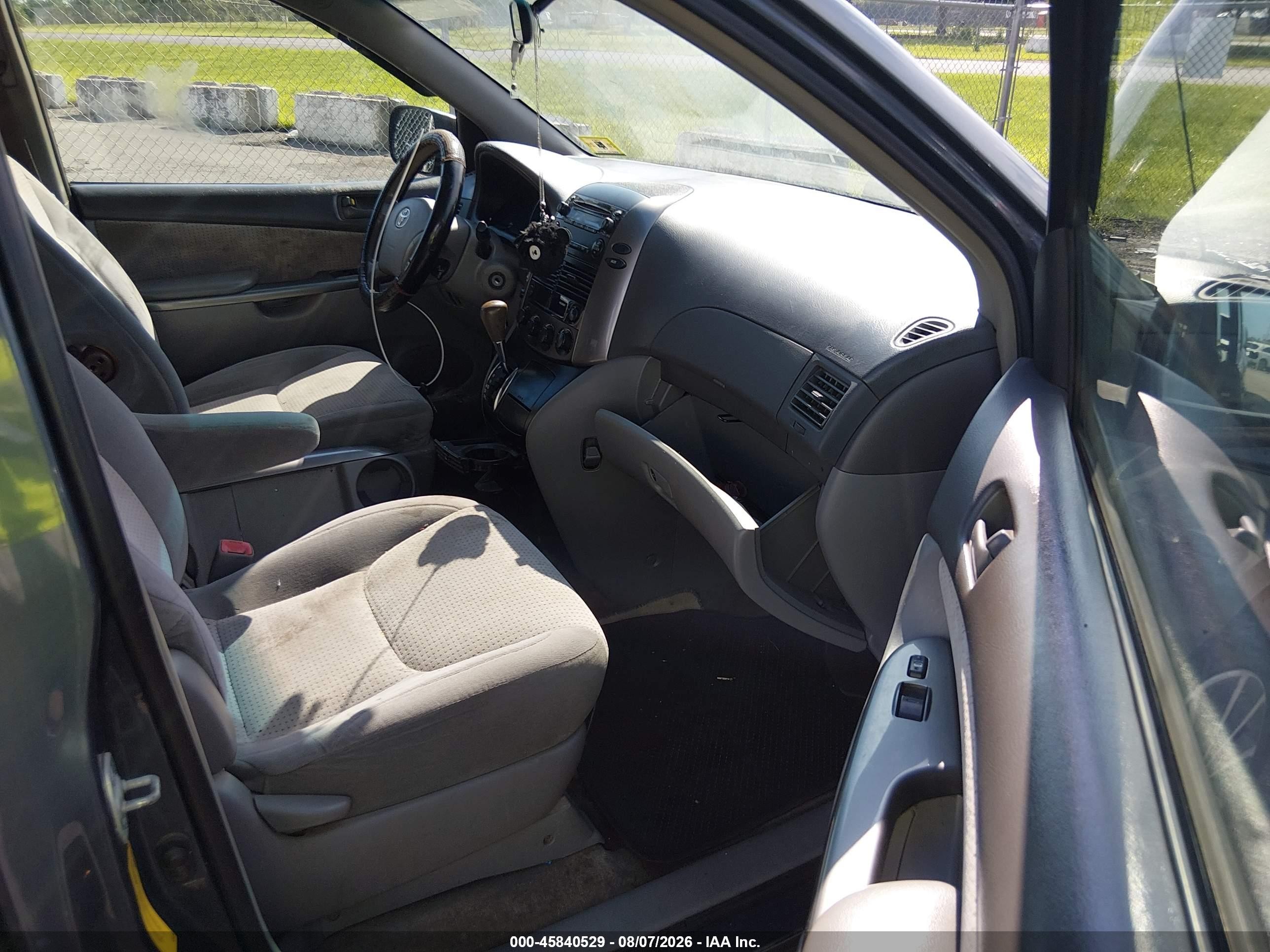 2008 Toyota Sienna Le Blue vin: 5TDZK23C78S156046