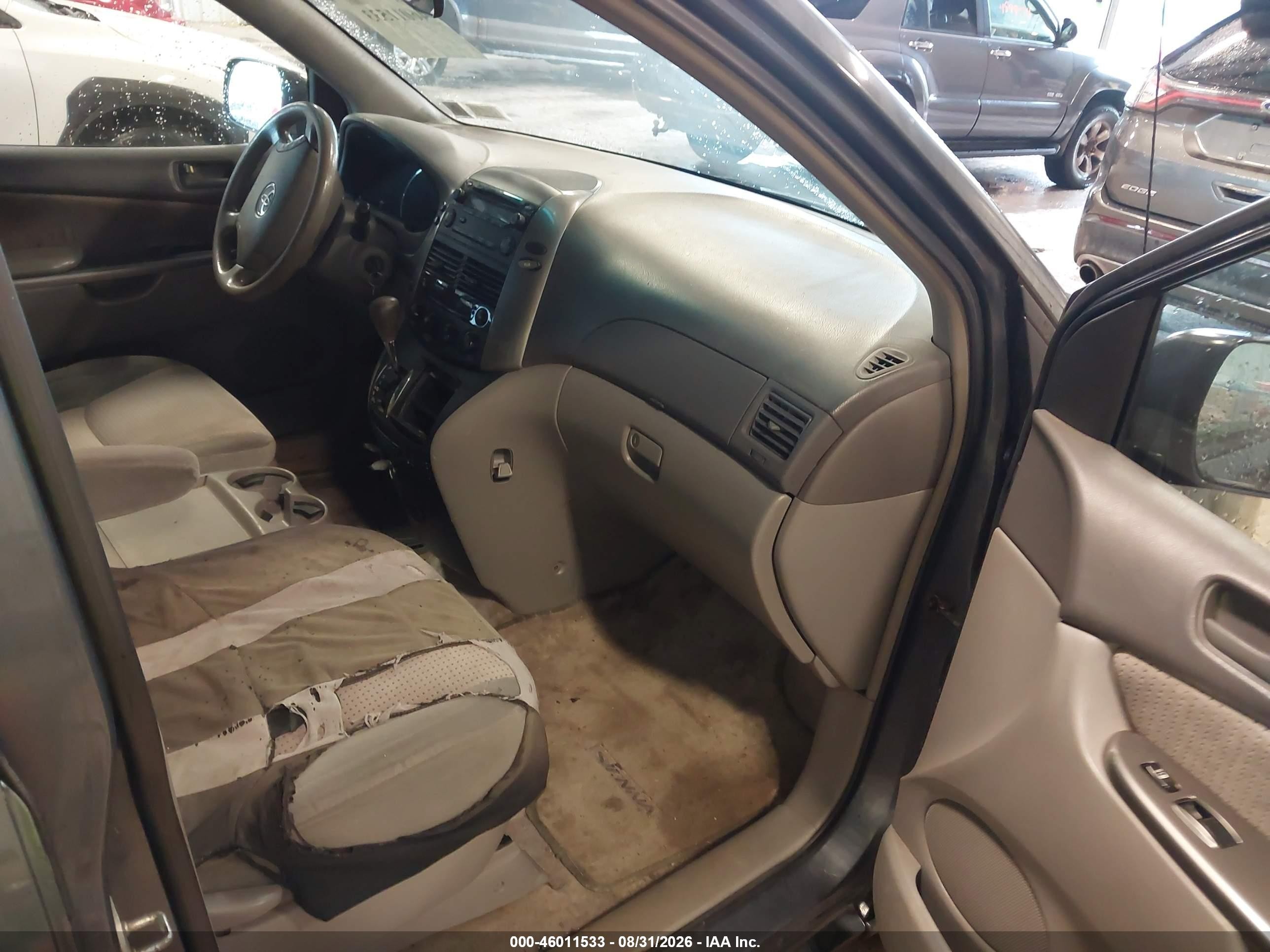 2008 Toyota Sienna Le Gray vin: 5TDZK23C78S180959