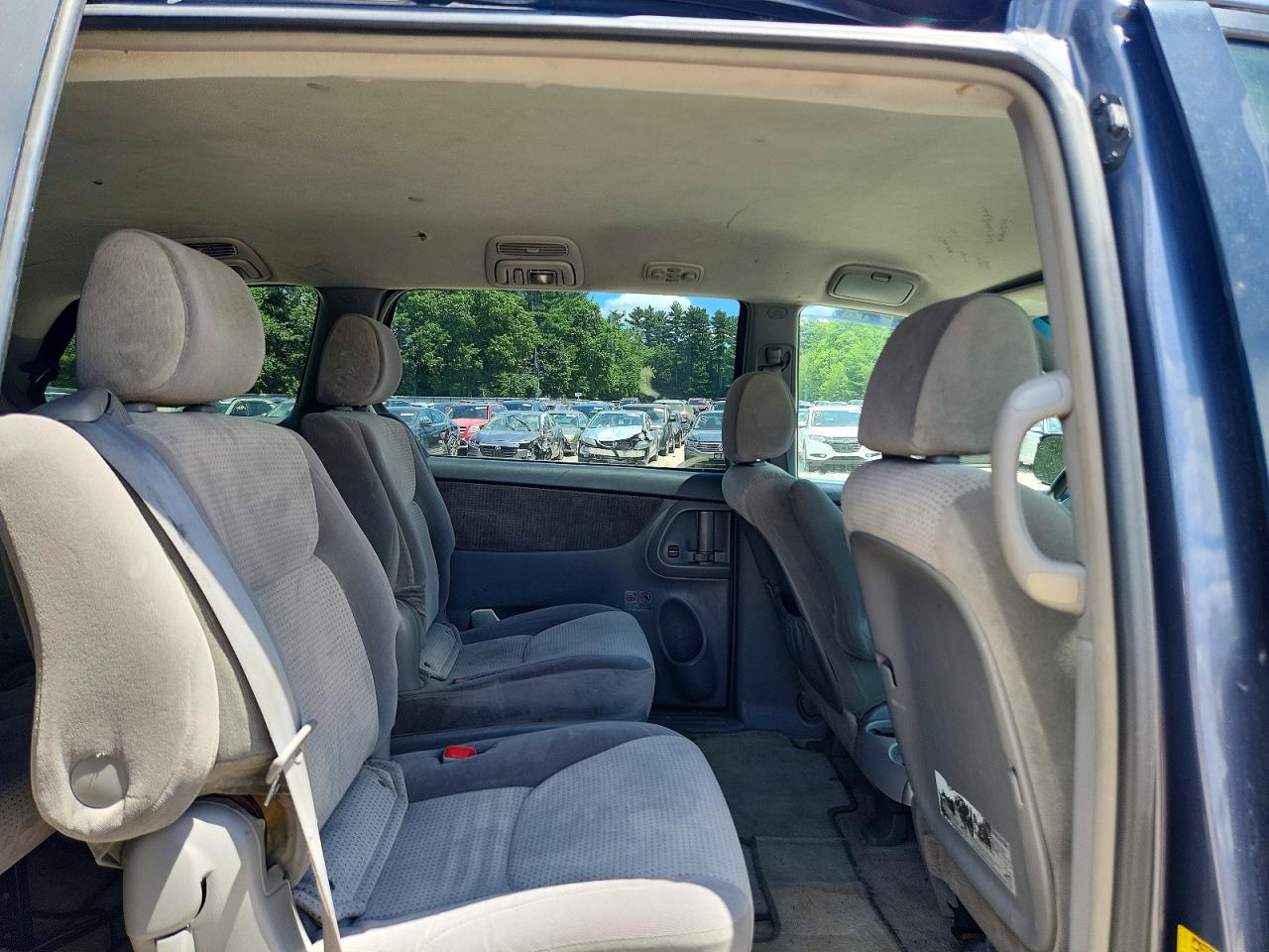 2008 Toyota Sienna Le 7-passenger Синий vin: 5TDZK23C78S183733