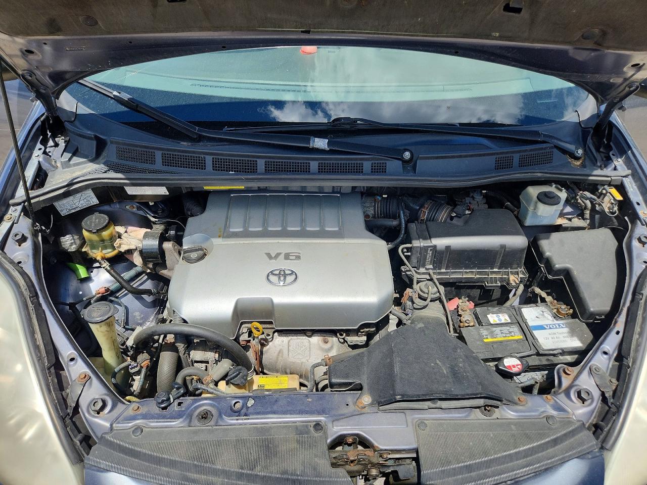 2008 Toyota Sienna Le 7-passenger Синий vin: 5TDZK23C78S183733