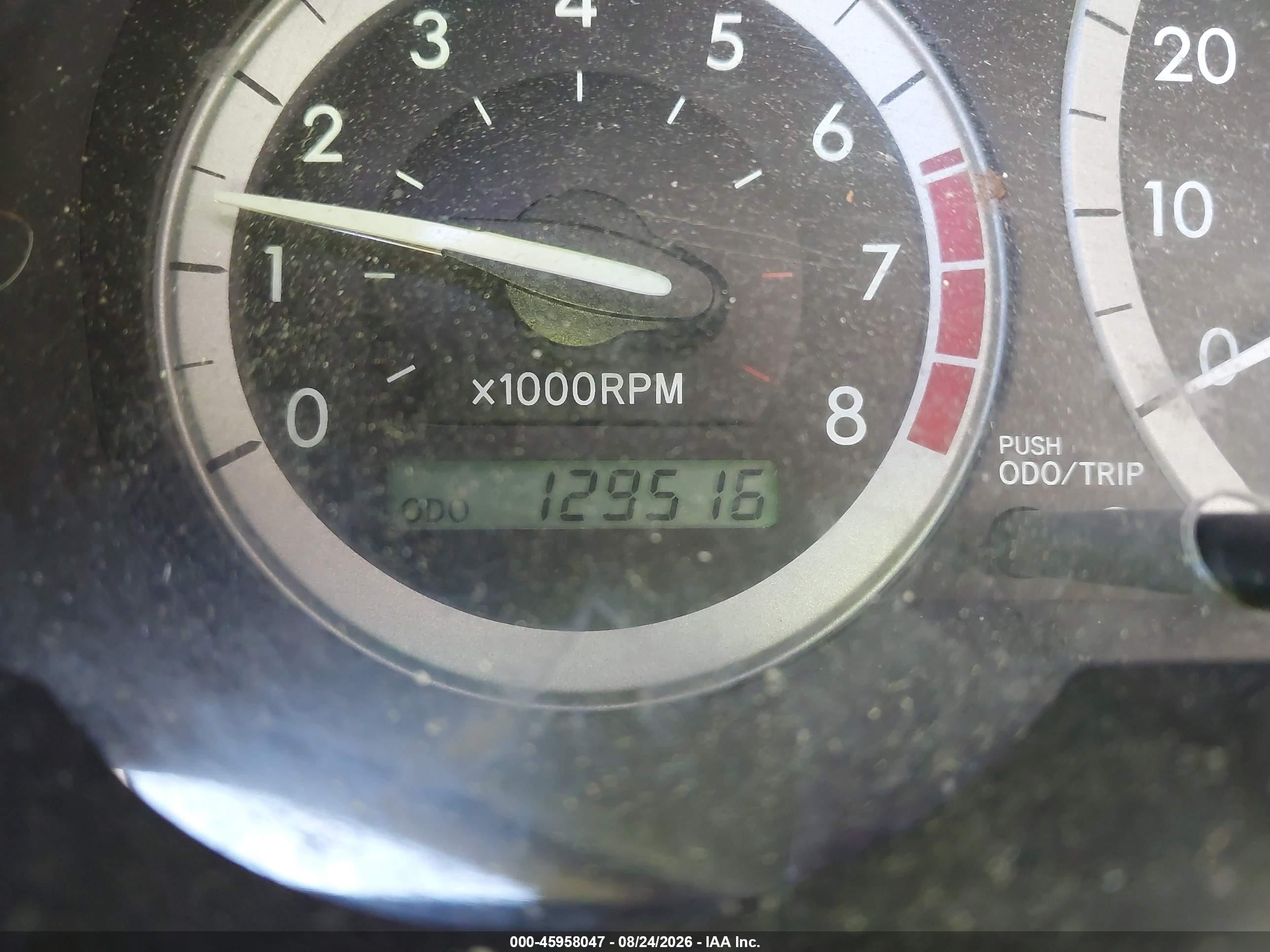 2008 Toyota Sienna Ce Blue vin: 5TDZK23C78S193680