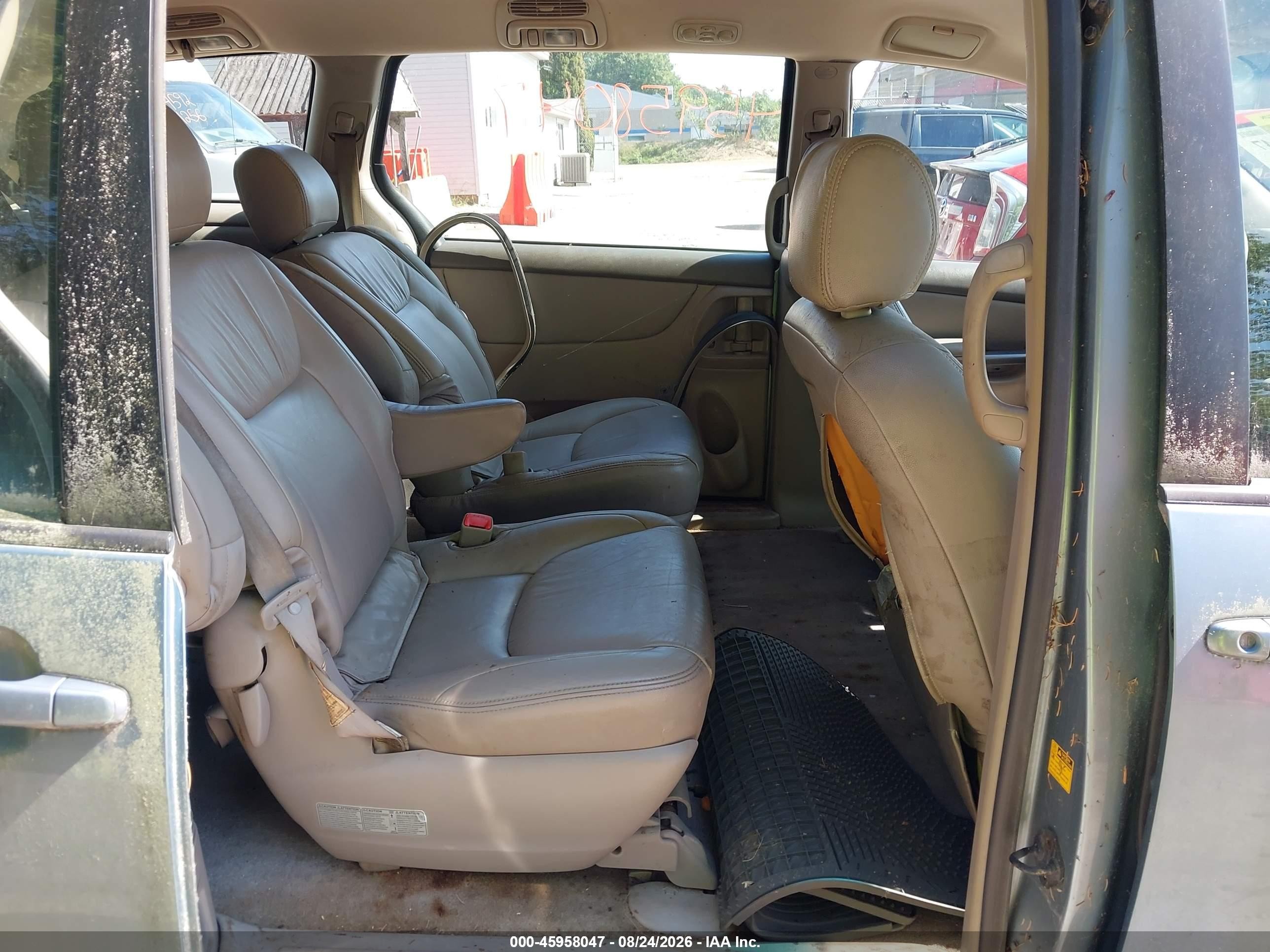 2008 Toyota Sienna Ce Blue vin: 5TDZK23C78S193680