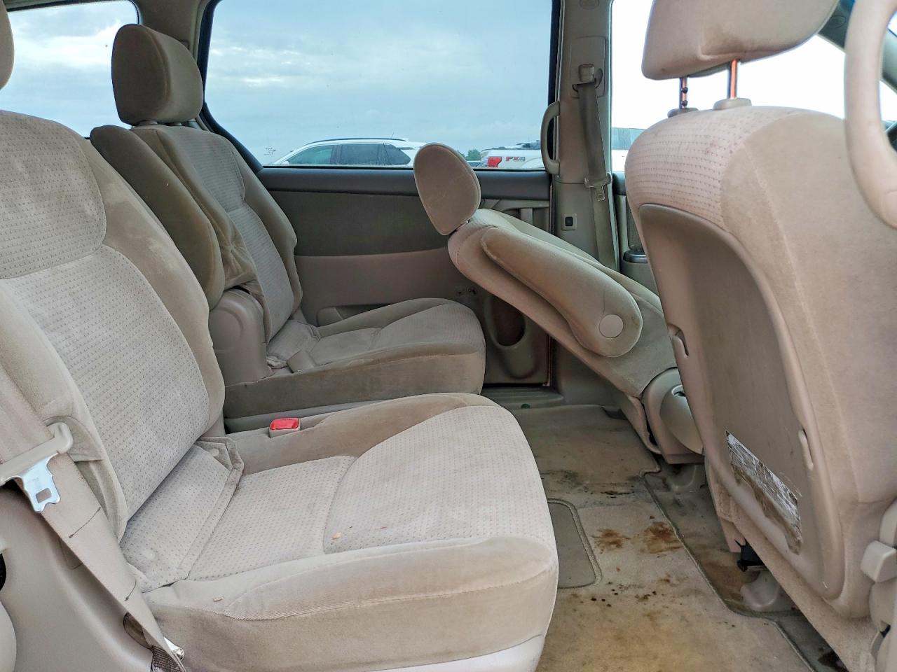 2008 Toyota Sienna White vin: 5TDZK23C78S196904