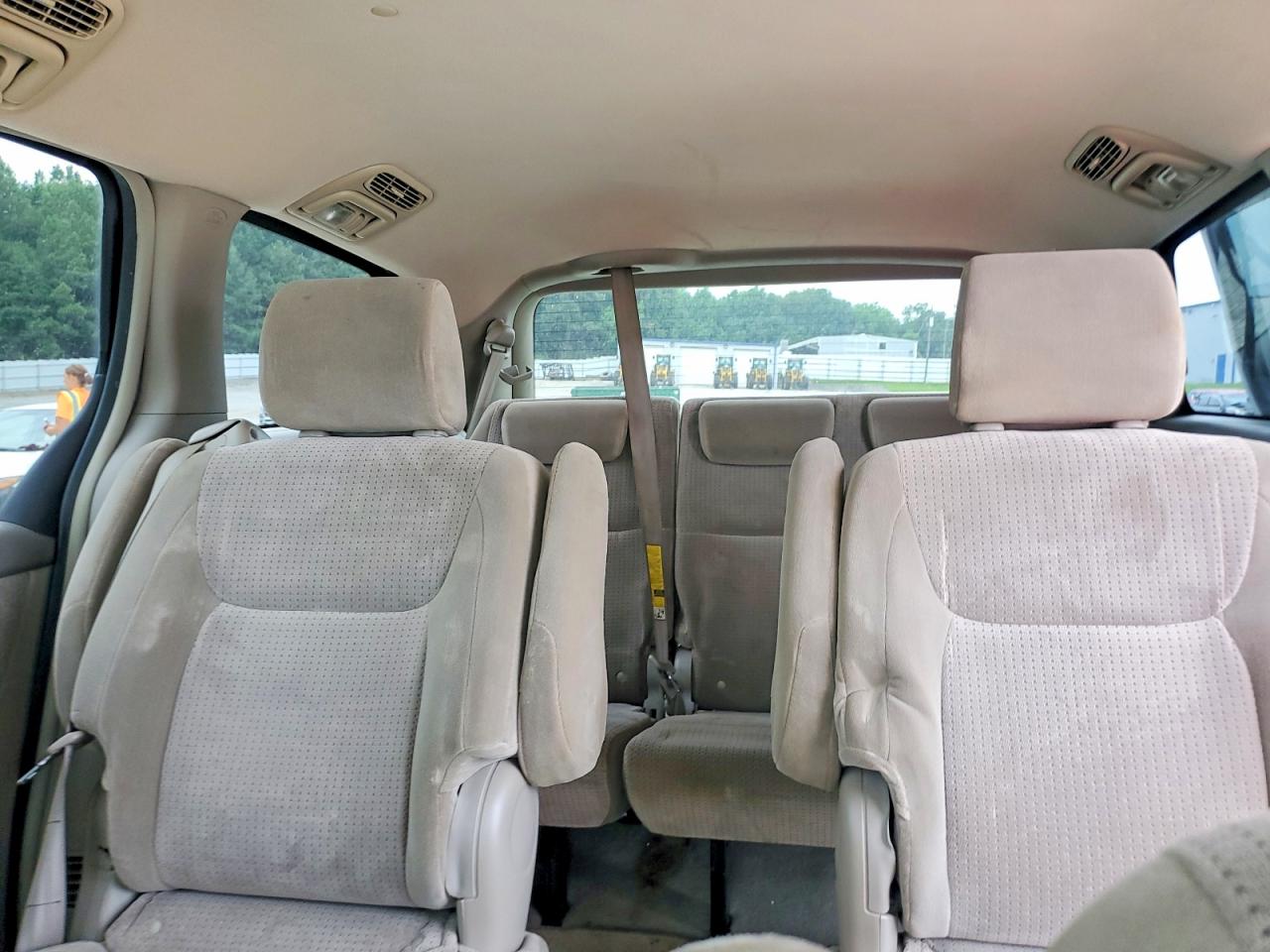 2008 Toyota Sienna White vin: 5TDZK23C78S196904