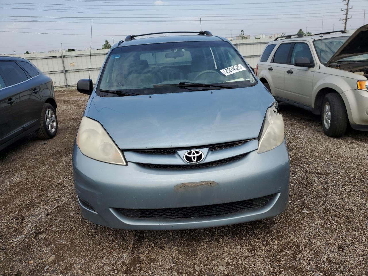 2008 Toyota Sienna Ce Синий vin: 5TDZK23C78S199429