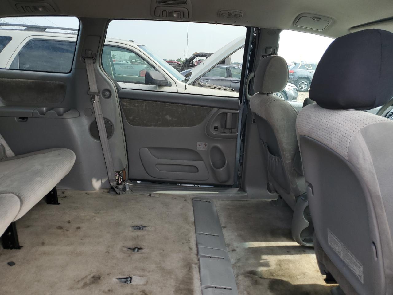 2008 Toyota Sienna Ce Синий vin: 5TDZK23C78S199429