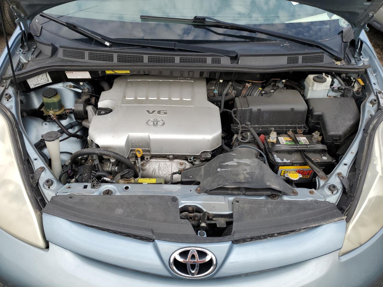 2008 Toyota Sienna Ce Синий vin: 5TDZK23C78S199429