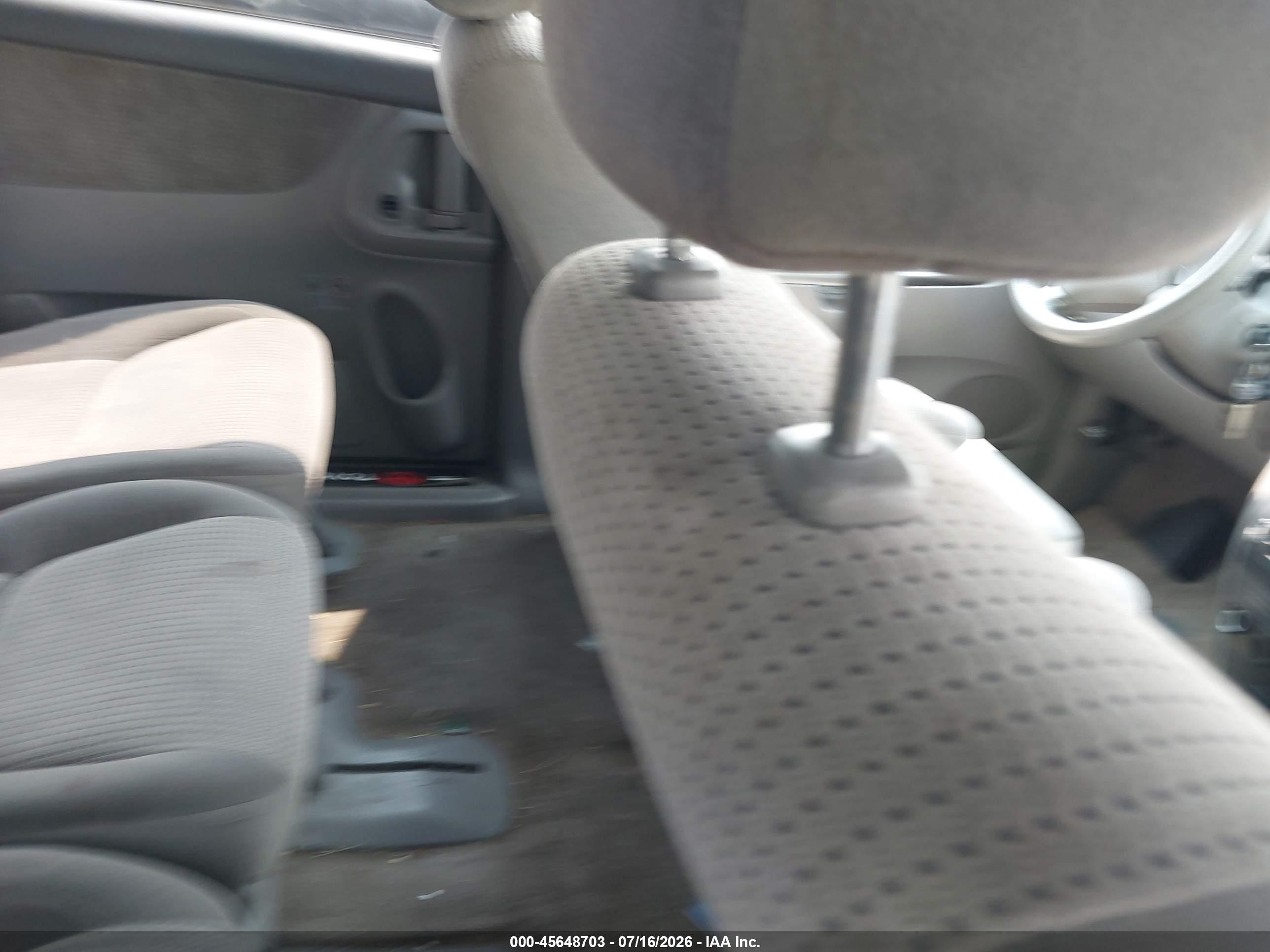 2008 Toyota Sienna Le Серый vin: 5TDZK23C78S203589