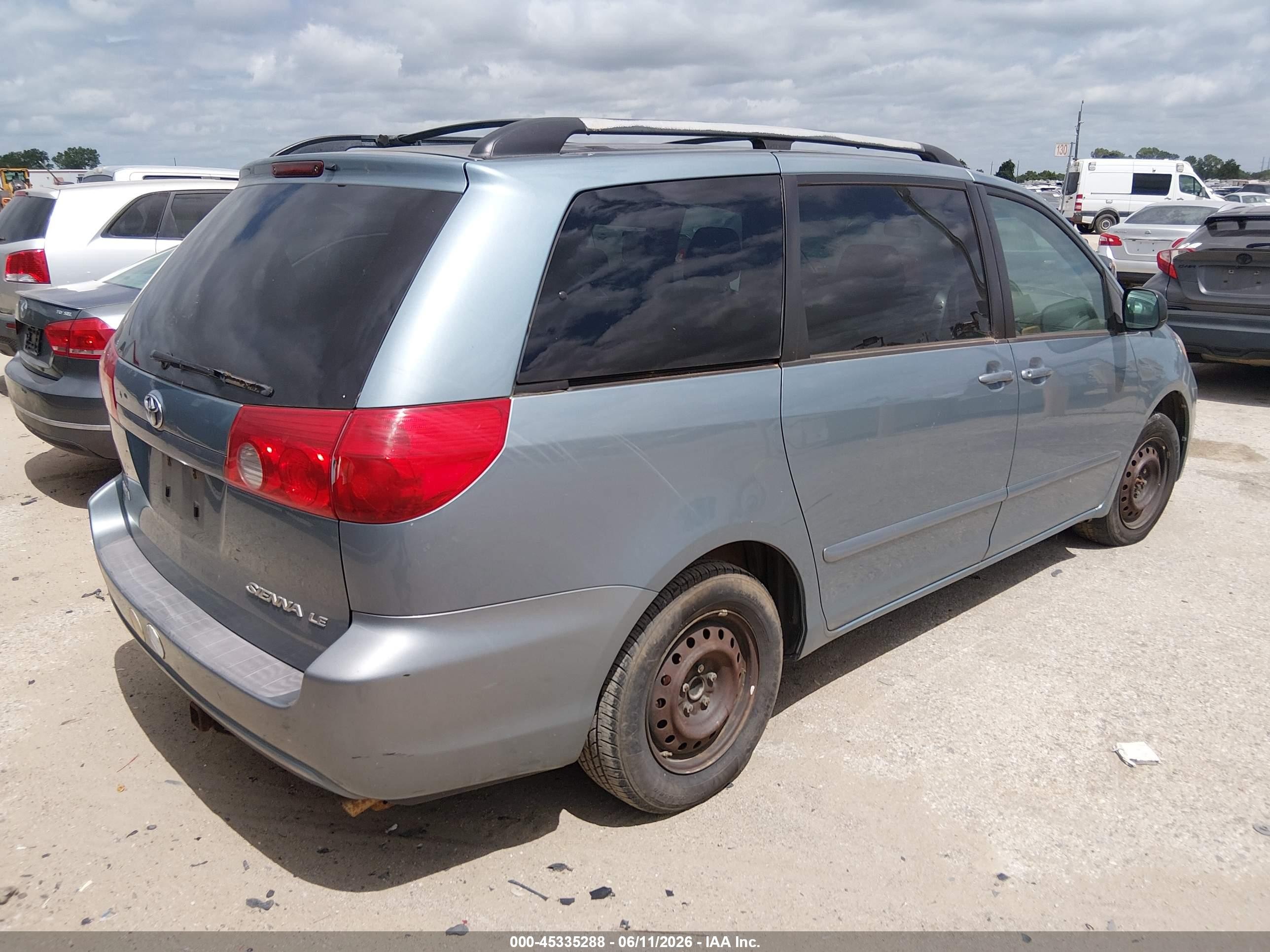 2009 Toyota Sienna Le Gray vin: 5TDZK23C79S239462