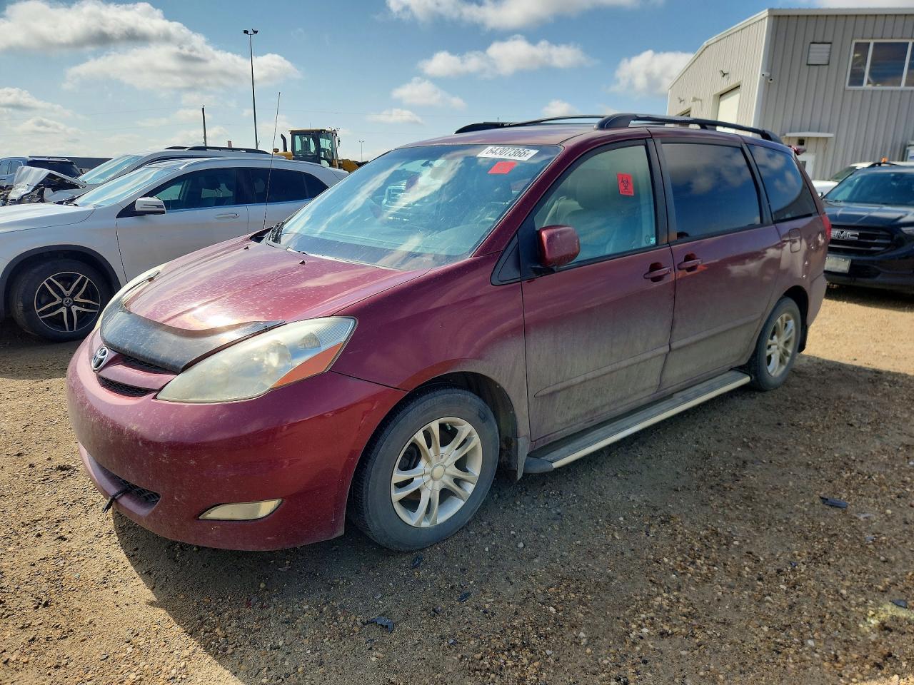 2009 Toyota Sienna Ce 7-passenger Maroon vin: 5TDZK23C79S241356
