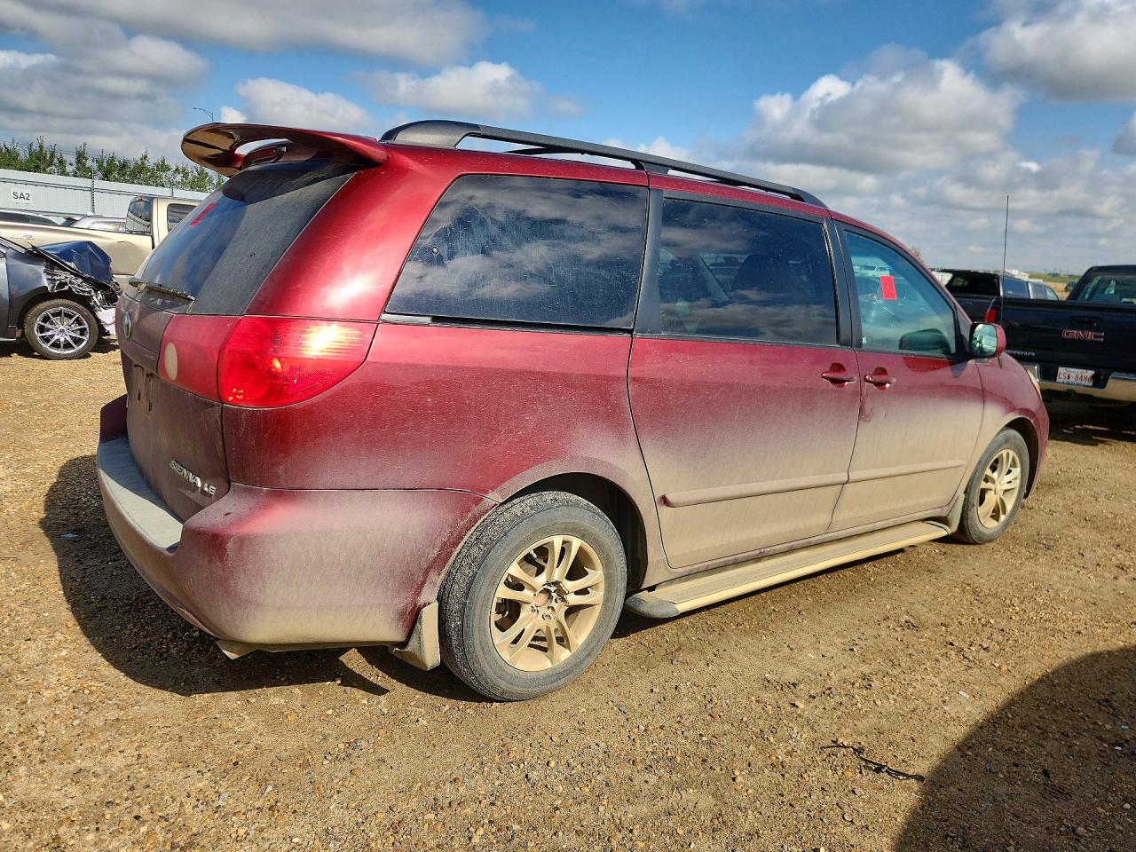 2009 Toyota Sienna Ce 7-passenger Maroon vin: 5TDZK23C79S241356