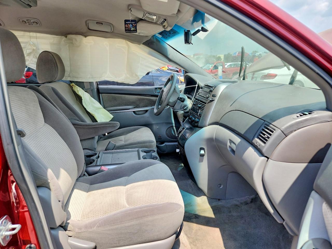 2009 Toyota Sienna Le 7-passenger Бордовый vin: 5TDZK23C79S247562
