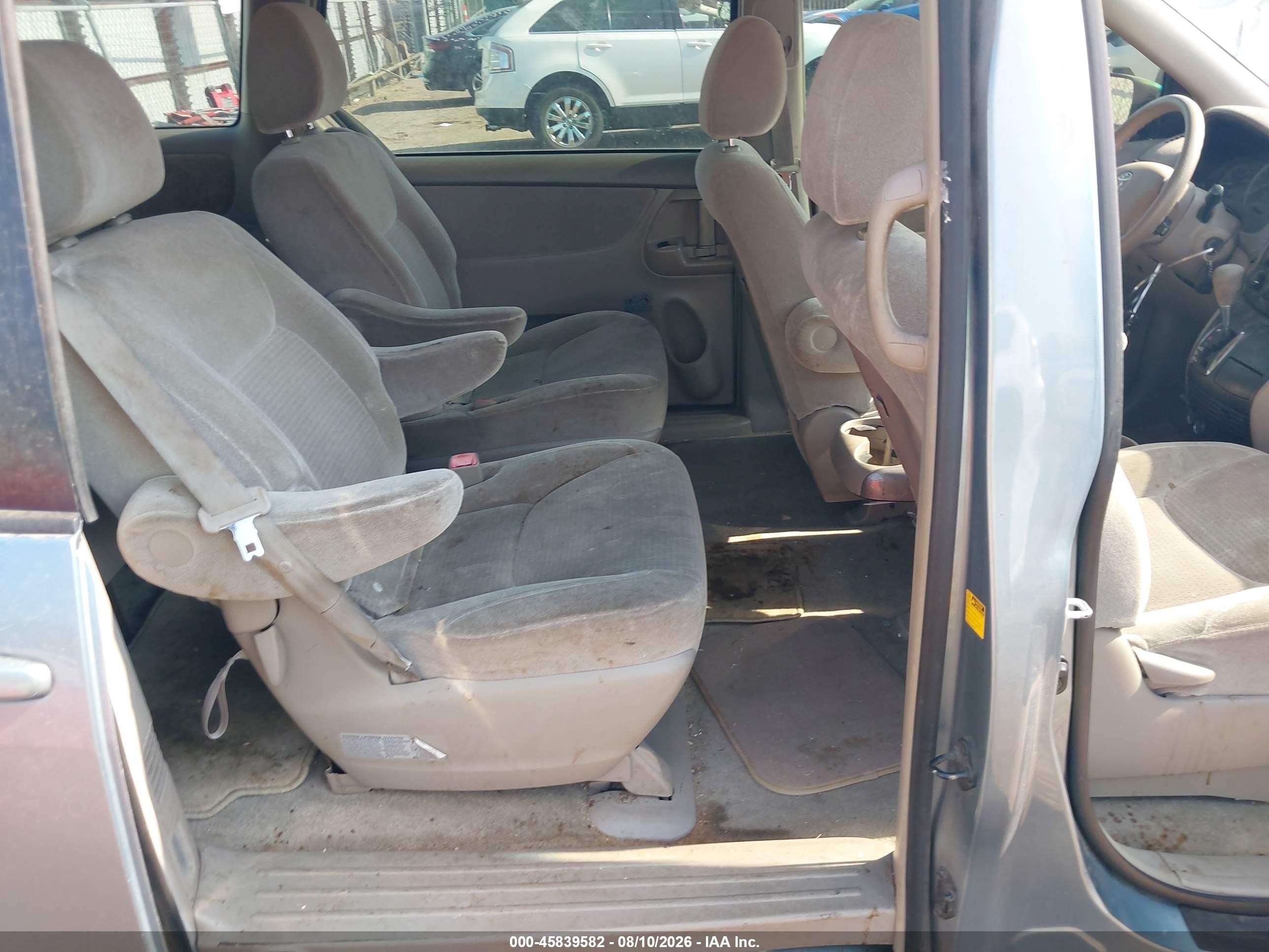 2009 Toyota Sienna Ce Серый vin: 5TDZK23C79S252955