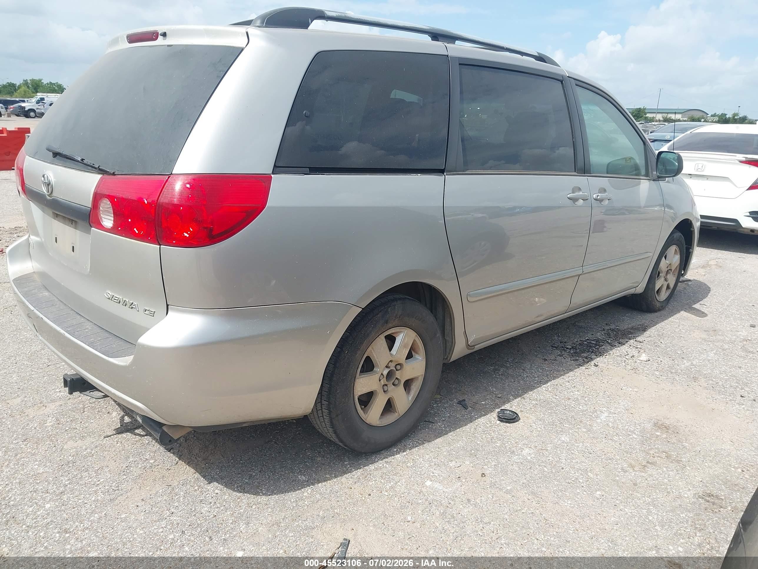 2009 Toyota Sienna Le Beige vin: 5TDZK23C79S265950