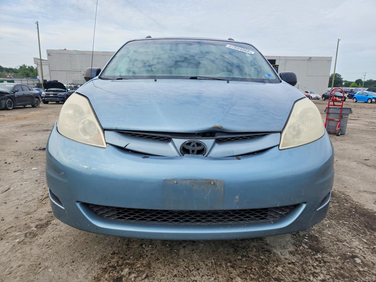 2007 Toyota Sienna Le 7-passenger Синий vin: 5TDZK23C87S057198