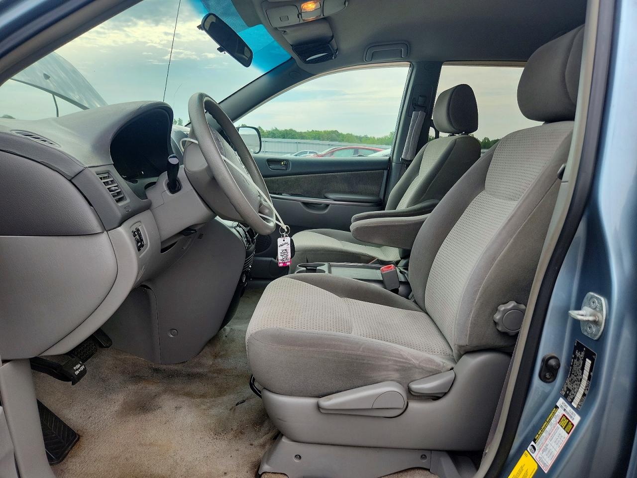 2007 Toyota Sienna Le 7-passenger Синий vin: 5TDZK23C87S057198