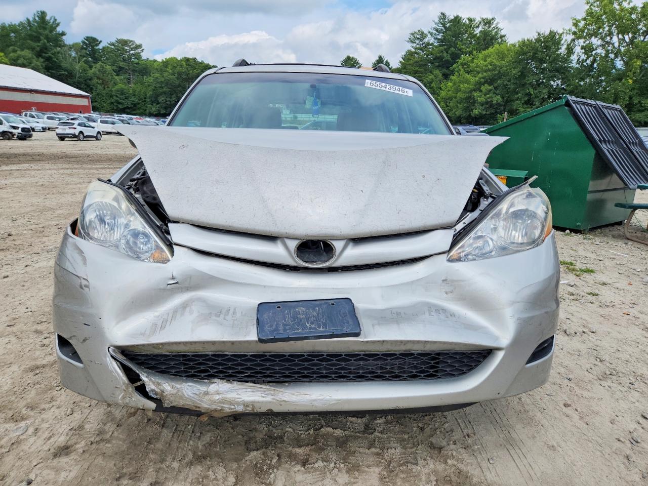 2008 Toyota Sienna Ce 7-passenger Серый vin: 5TDZK23C88S104148