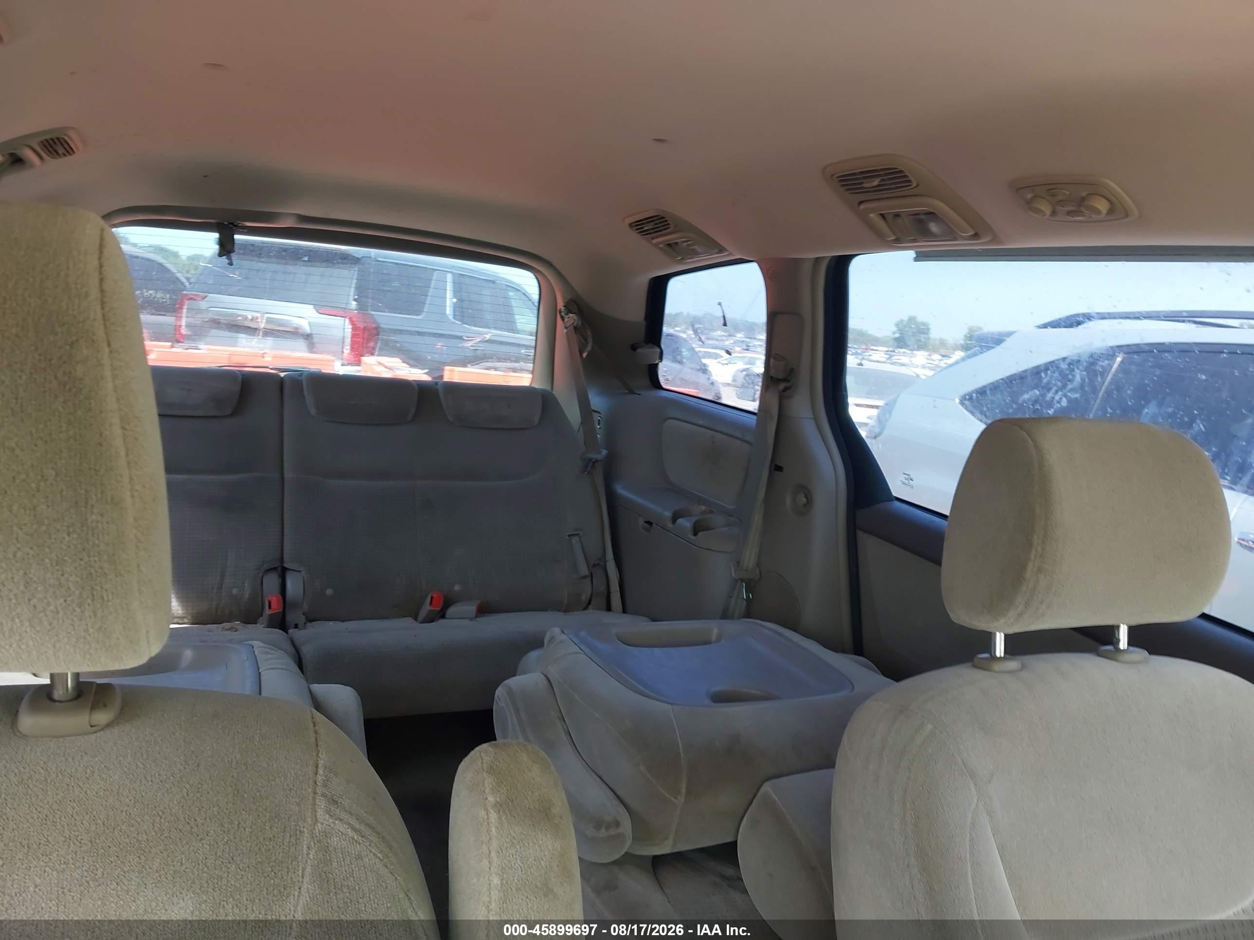 2008 Toyota Sienna Ce Burgundy vin: 5TDZK23C88S116316