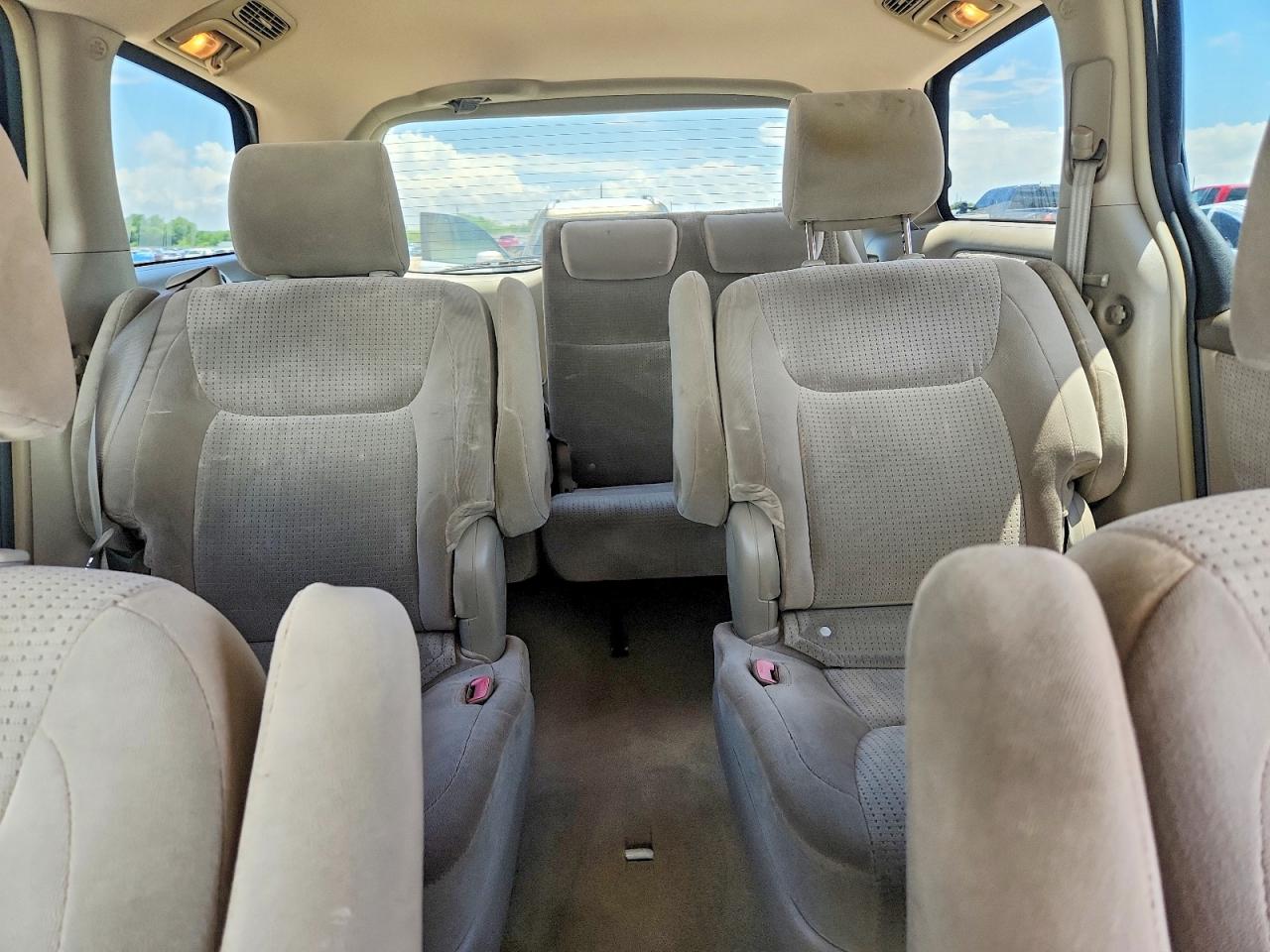 2008 Toyota Sienna Le 7-passenger White vin: 5TDZK23C88S147159