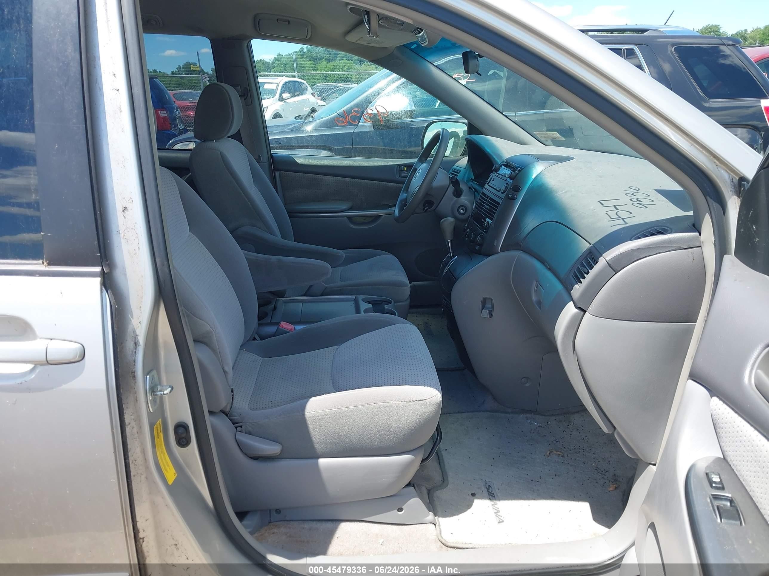 2008 Toyota Sienna Le Silver vin: 5TDZK23C88S167203
