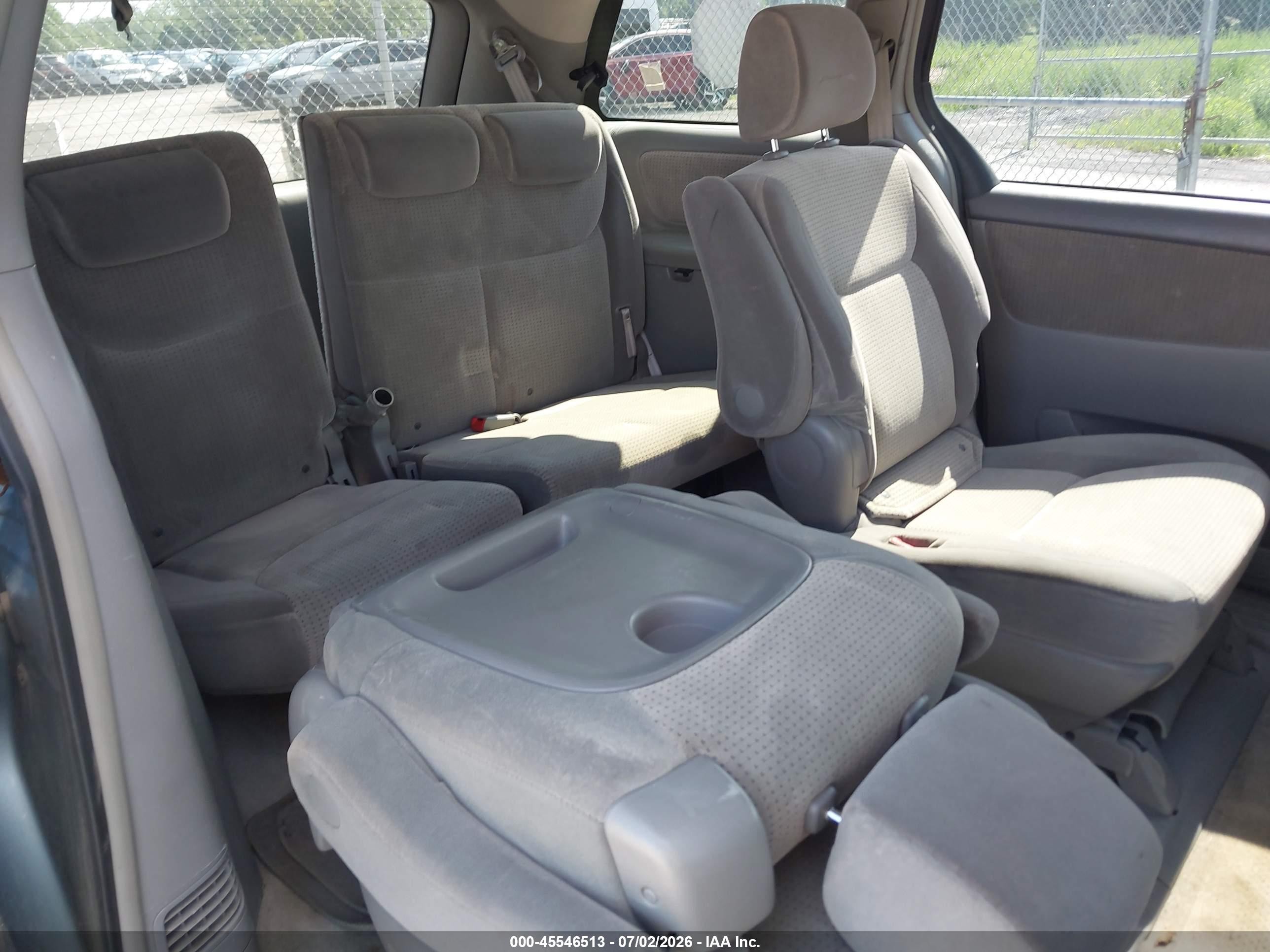 2008 Toyota Sienna Le Blue vin: 5TDZK23C88S187645