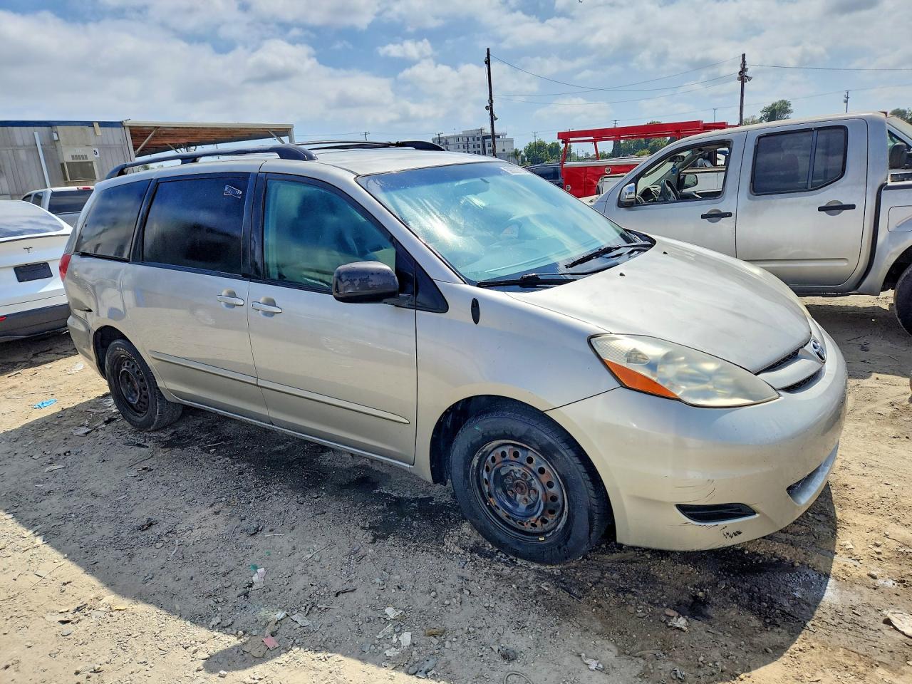 2008 Toyota Sienna Le 7-passenger Gray vin: 5TDZK23C88S200457