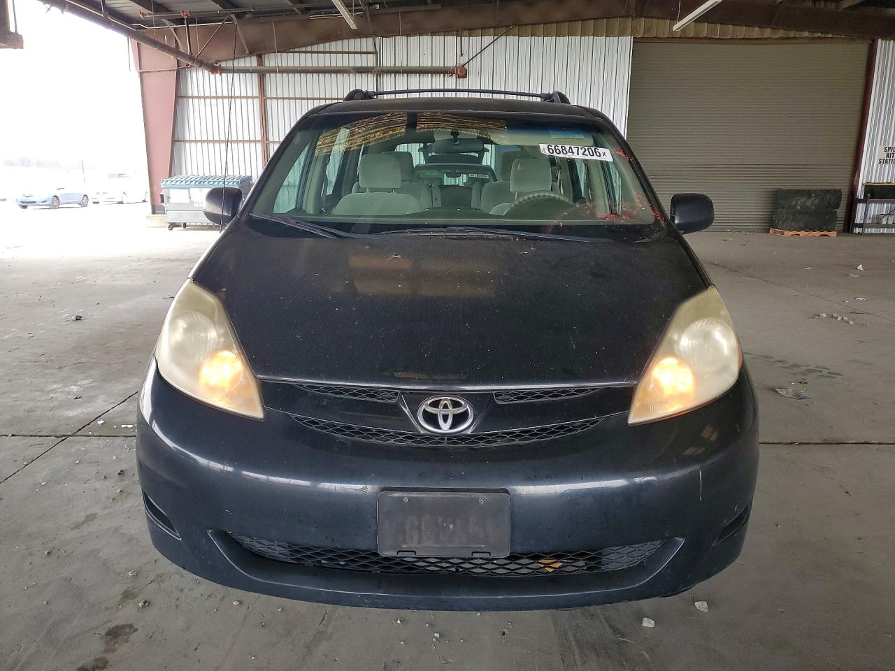 2008 Toyota Sienna Ce 7-passenger Black vin: 5TDZK23C88S208929