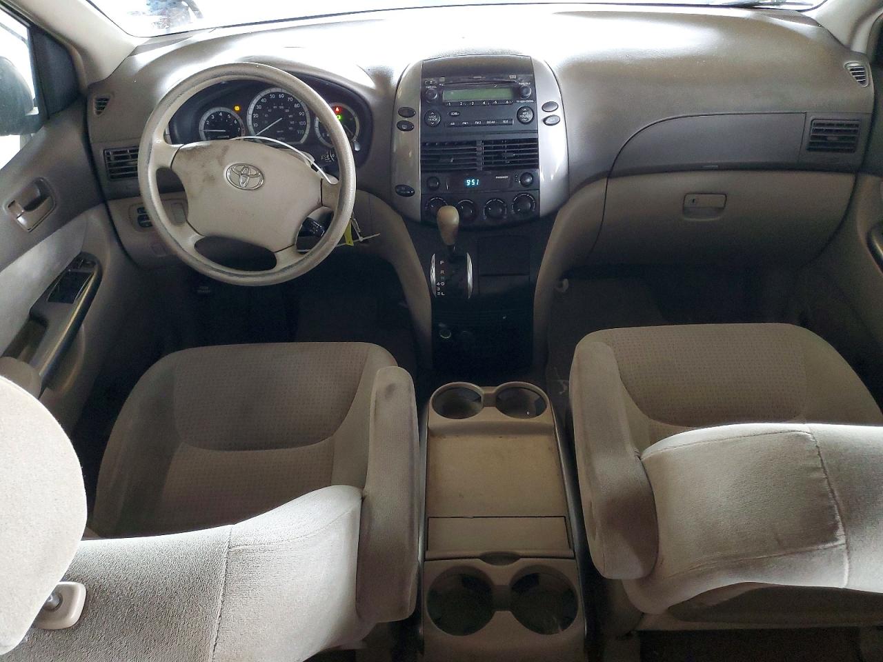 2008 Toyota Sienna Ce 7-passenger Black vin: 5TDZK23C88S208929