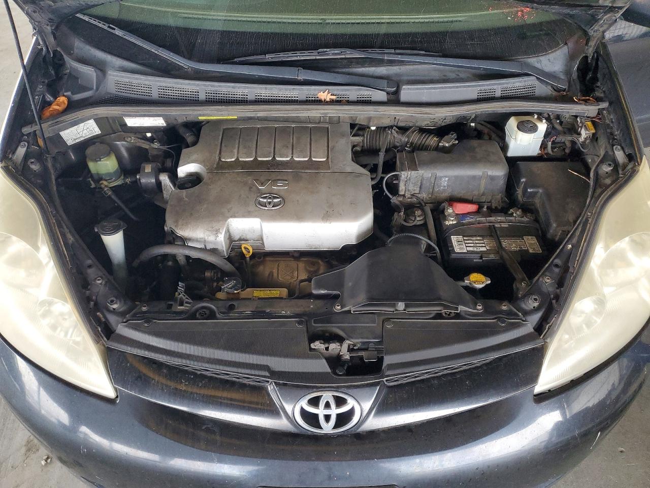 2008 Toyota Sienna Ce 7-passenger Black vin: 5TDZK23C88S208929