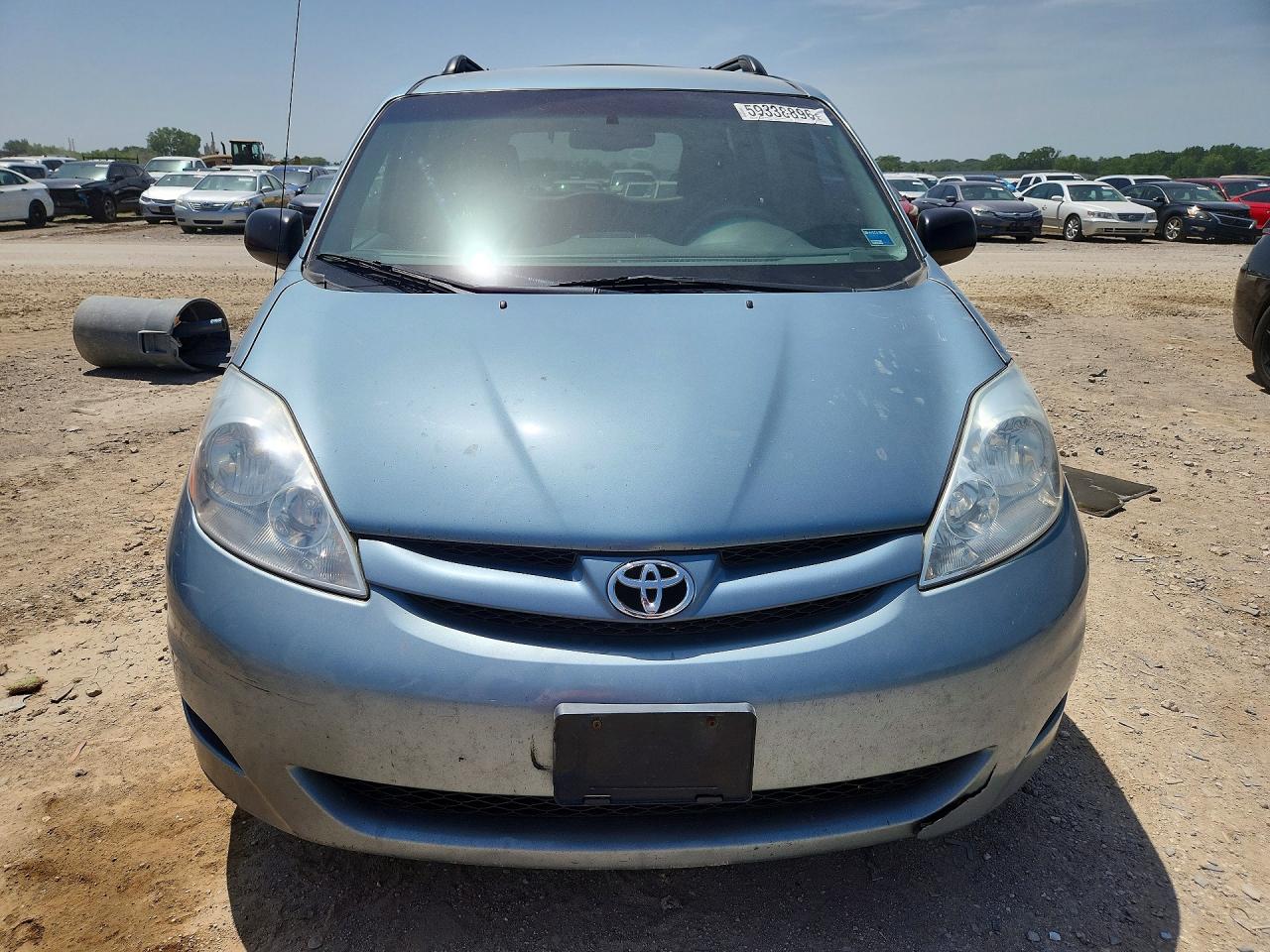 2008 Toyota Sienna Le 7-passenger Blue vin: 5TDZK23C88S213533