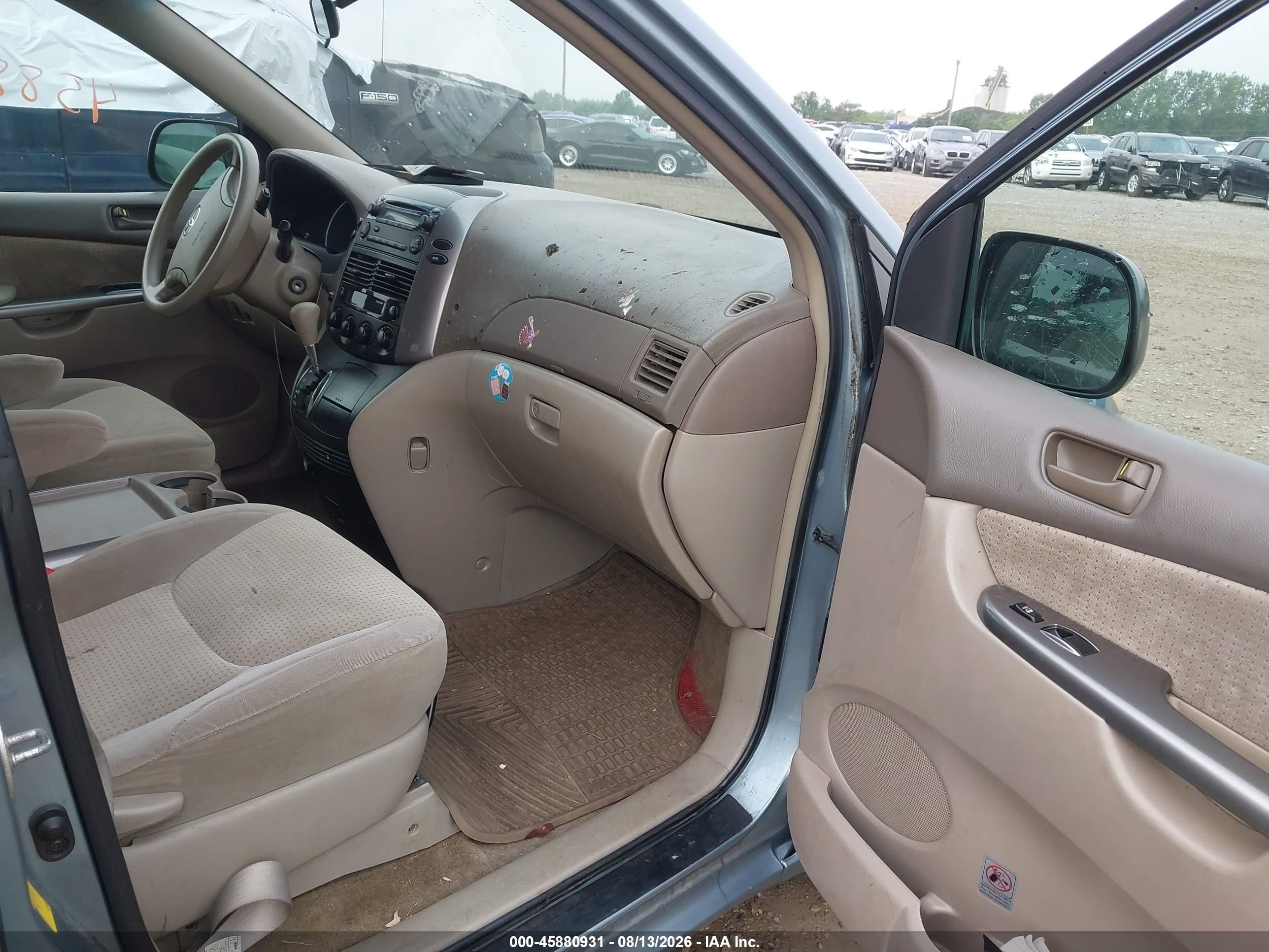 2009 Toyota Sienna Le Blue vin: 5TDZK23C89S254908
