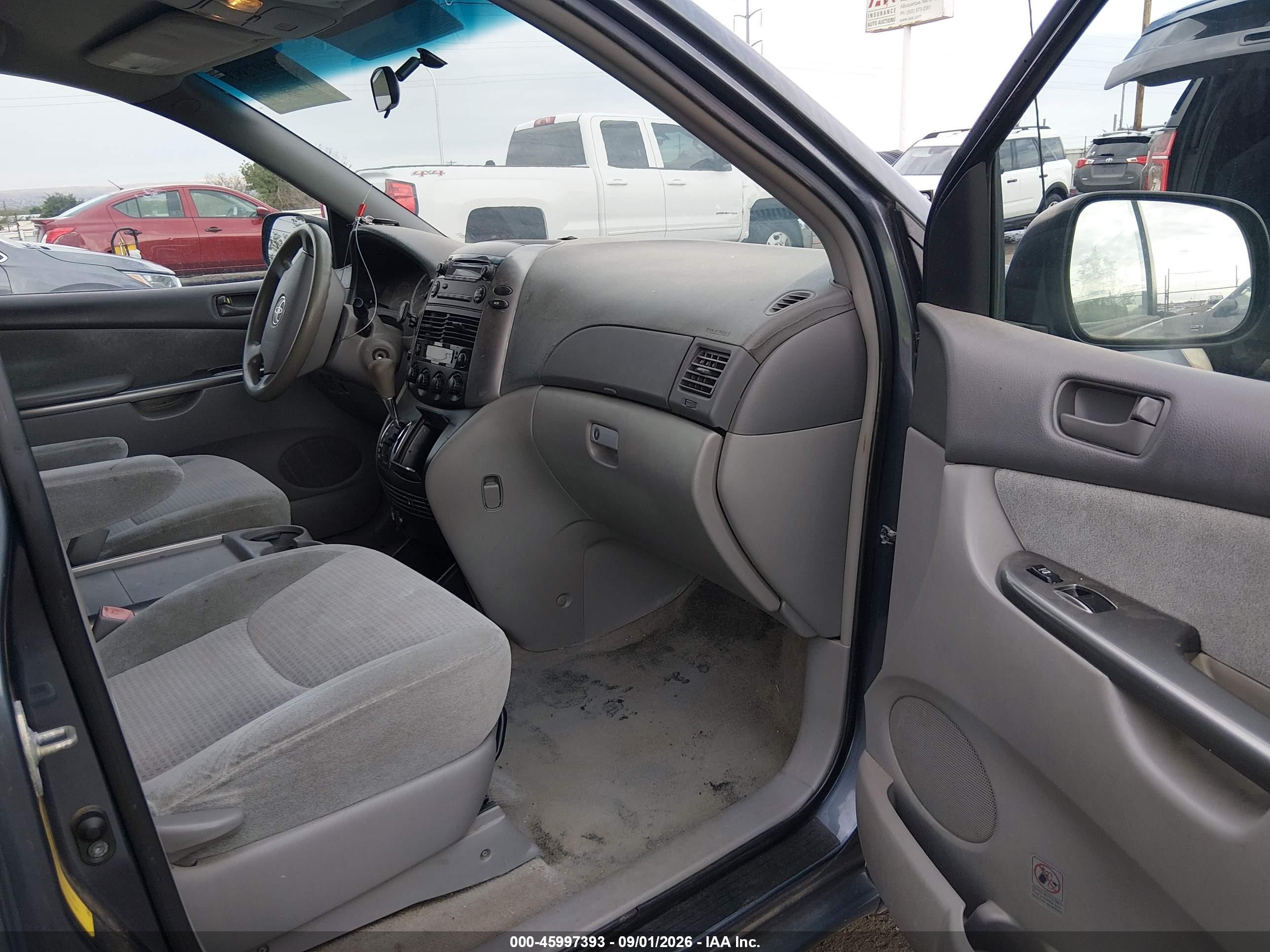 2009 Toyota Sienna Ce Blue vin: 5TDZK23C89S279100