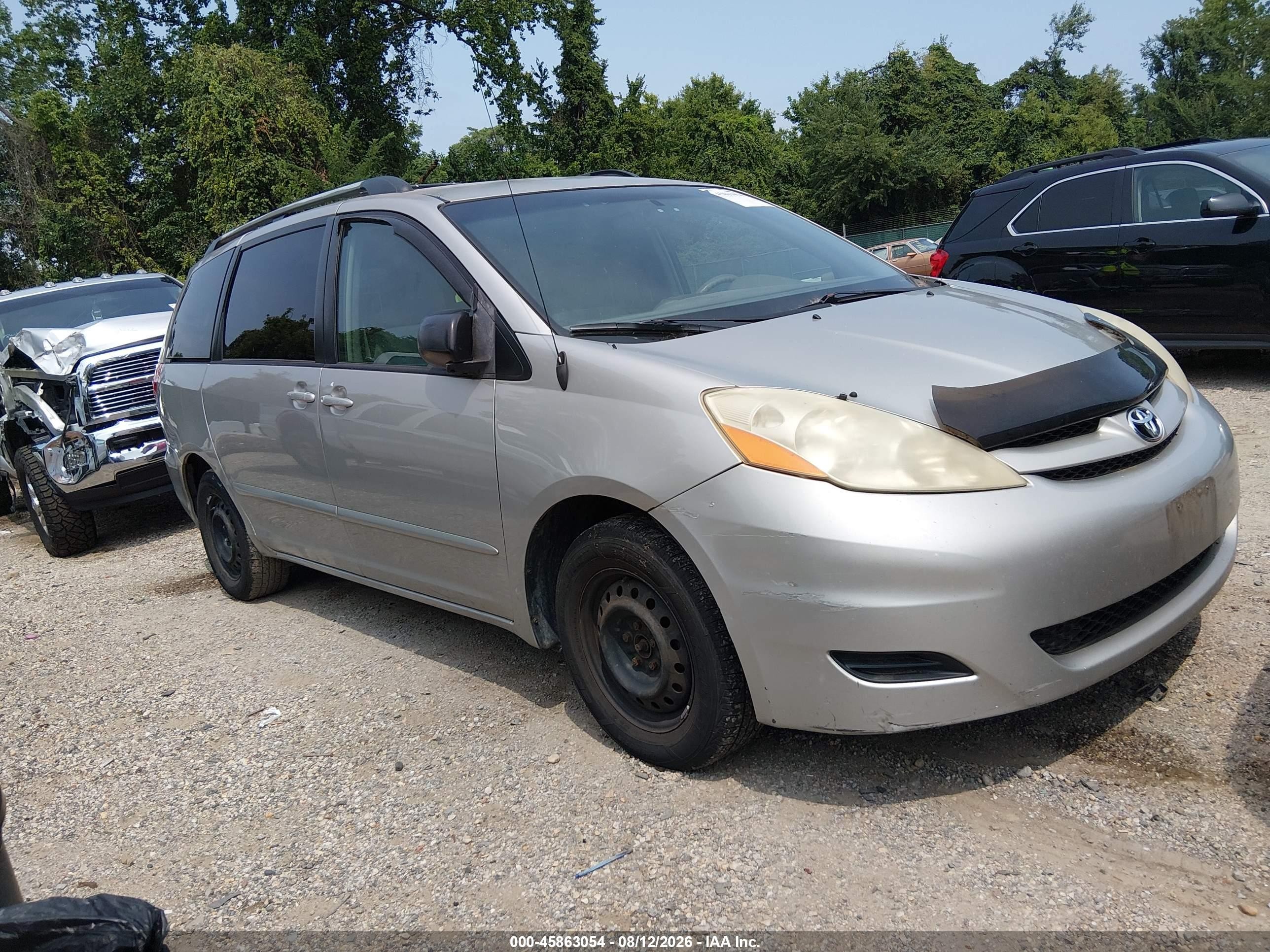 2007 Toyota Sienna Le Gray vin: 5TDZK23C97S000315