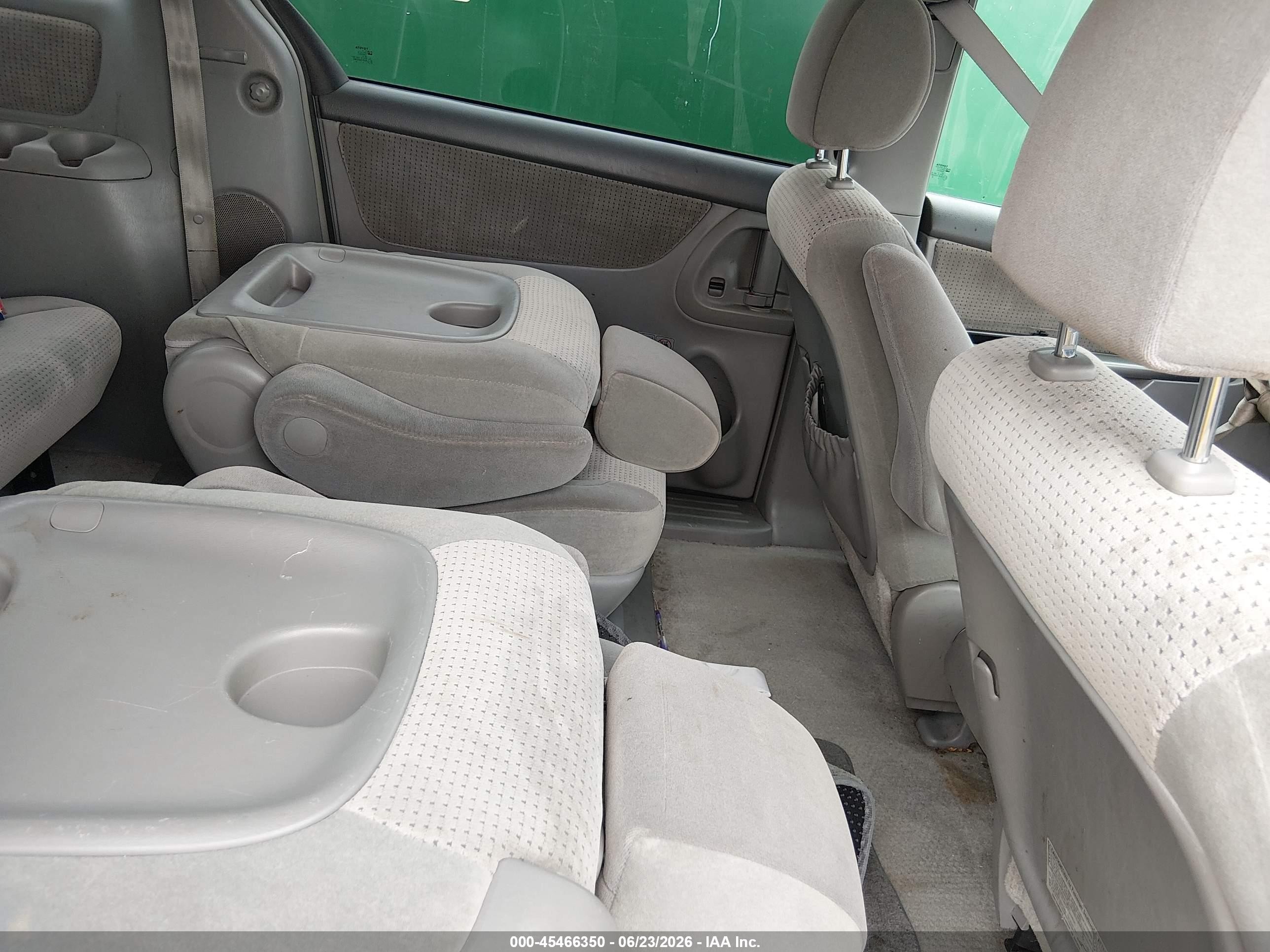 2007 Toyota Sienna Le Light Blue vin: 5TDZK23C97S007068