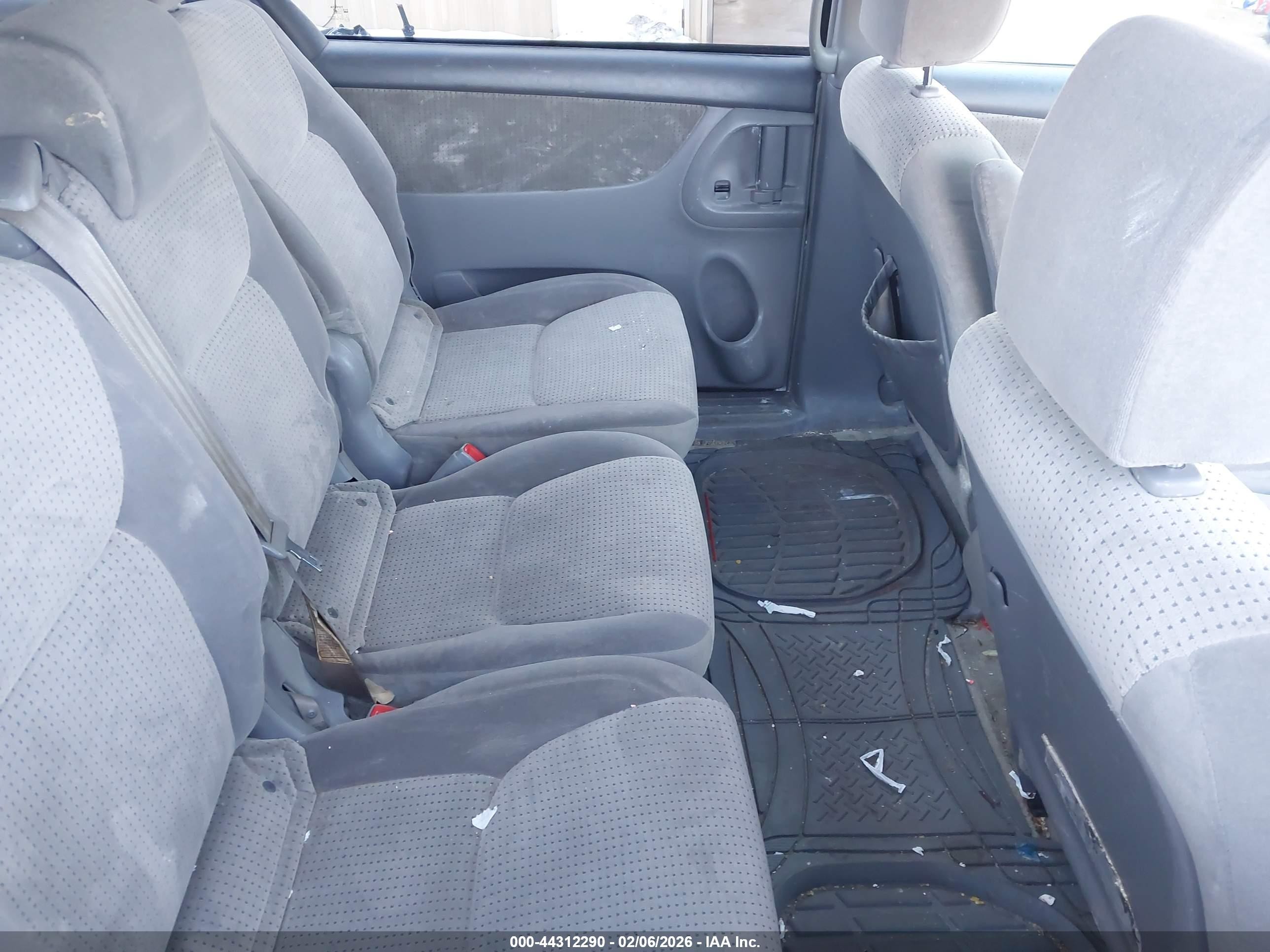 2007 Toyota Sienna Le White vin: 5TDZK23C97S014537