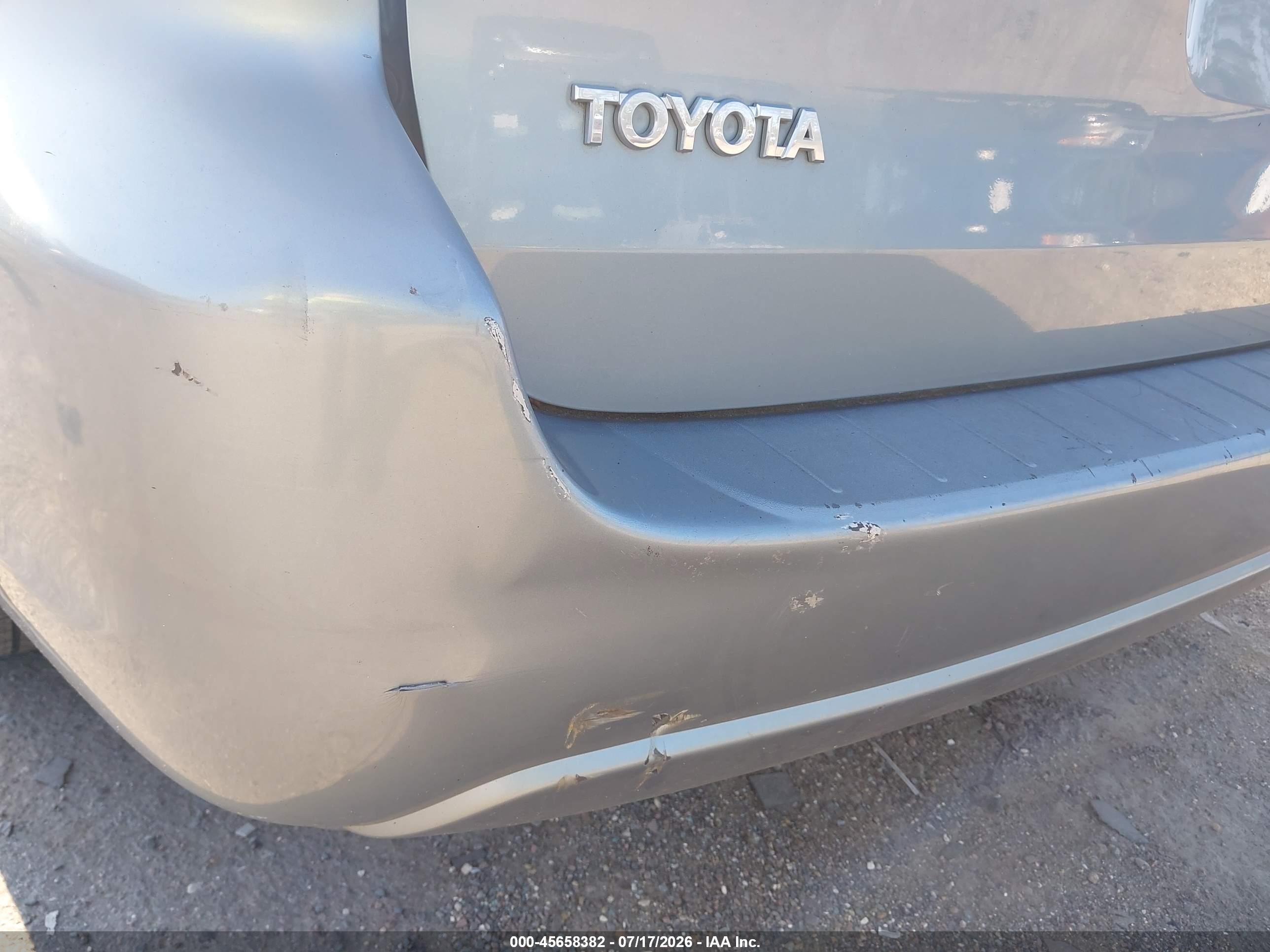 2007 Toyota Sienna Ce Light Blue vin: 5TDZK23C97S023027